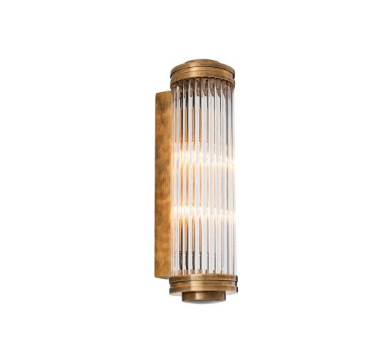 Gascogne Wall Lamp Brass L OUTLET