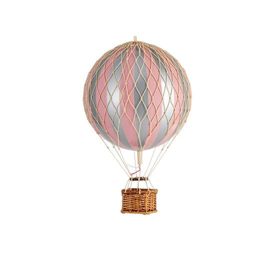 Silver Pink - Travels Light luftballong rosa/guld