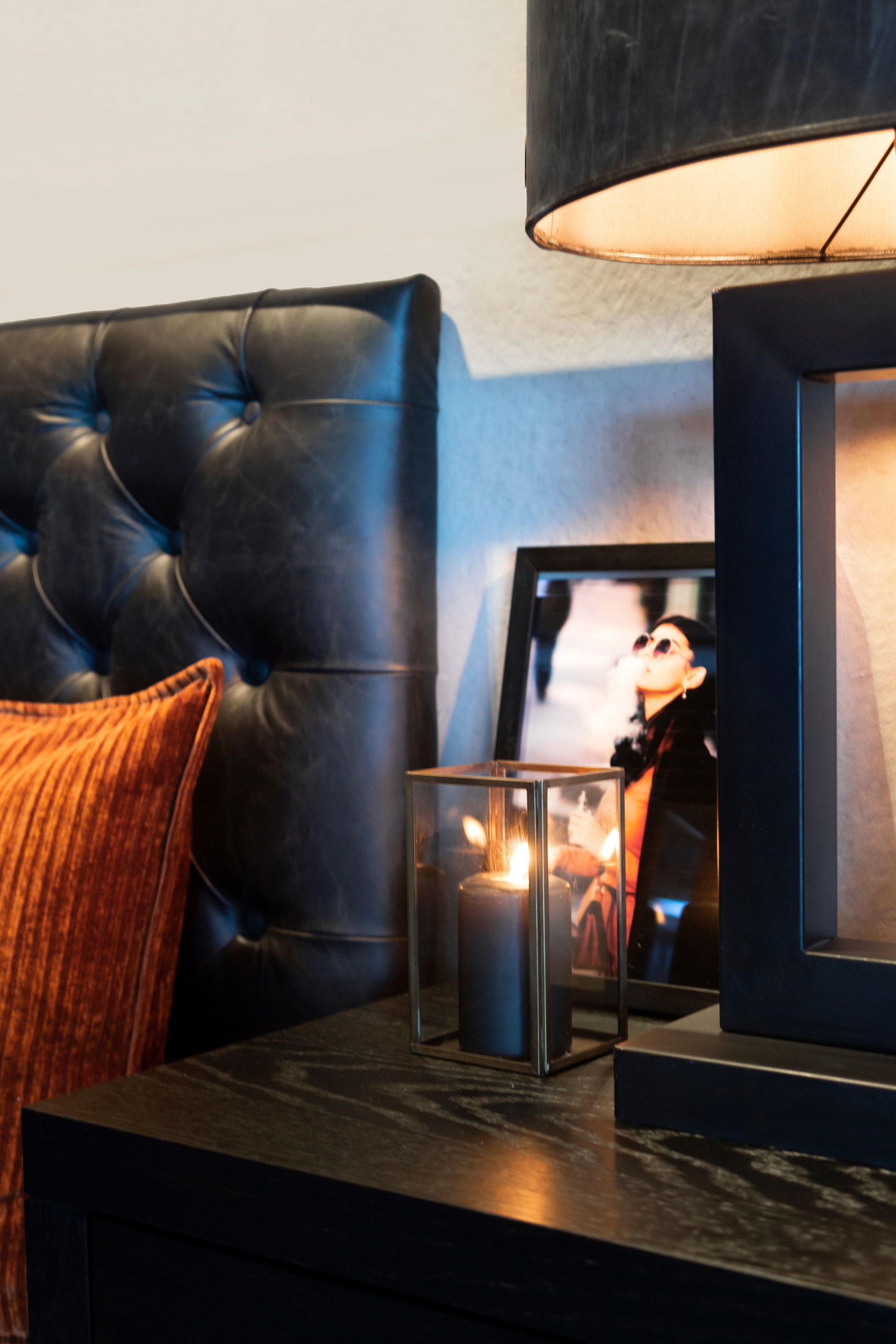 Manchester Rust Cushion Cover Orange OUTLET