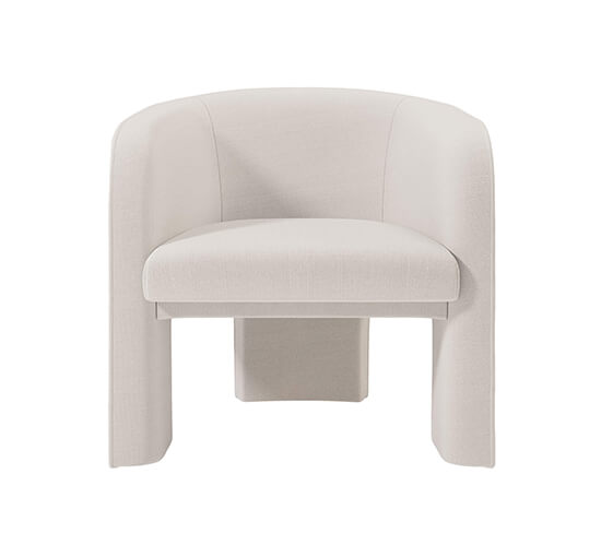 Snowfall - Florian Armchair Saffron