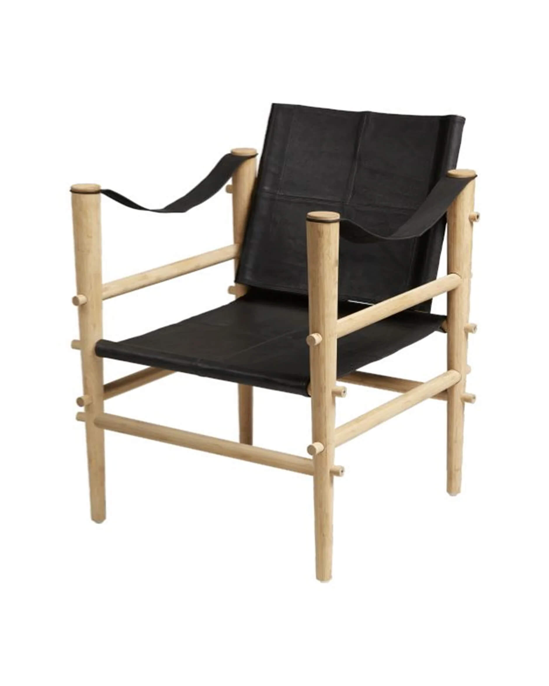 Noble karmstol svart