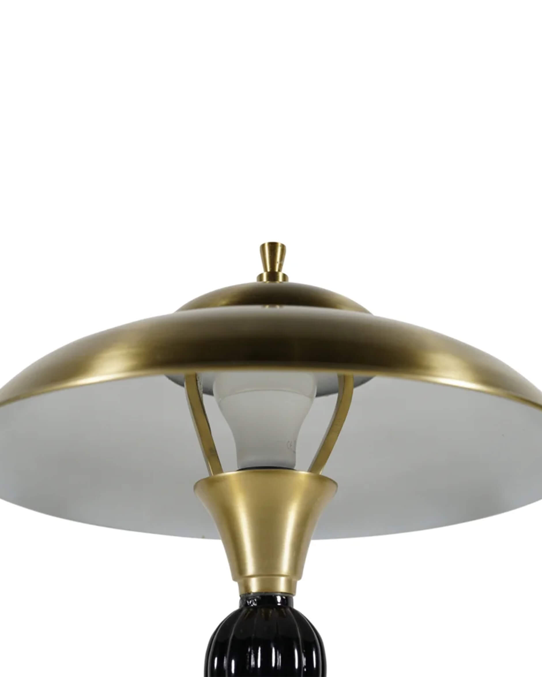 Miami Mushroom Desk Lamp Black/Gold