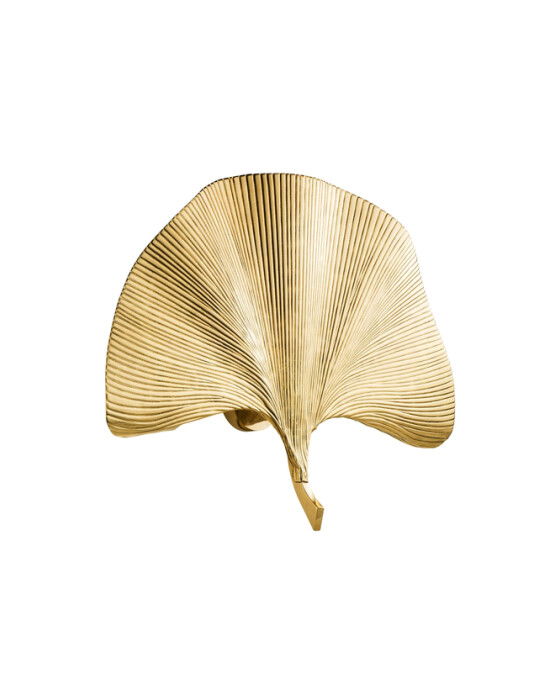 Las Palmas vägglampa mässing