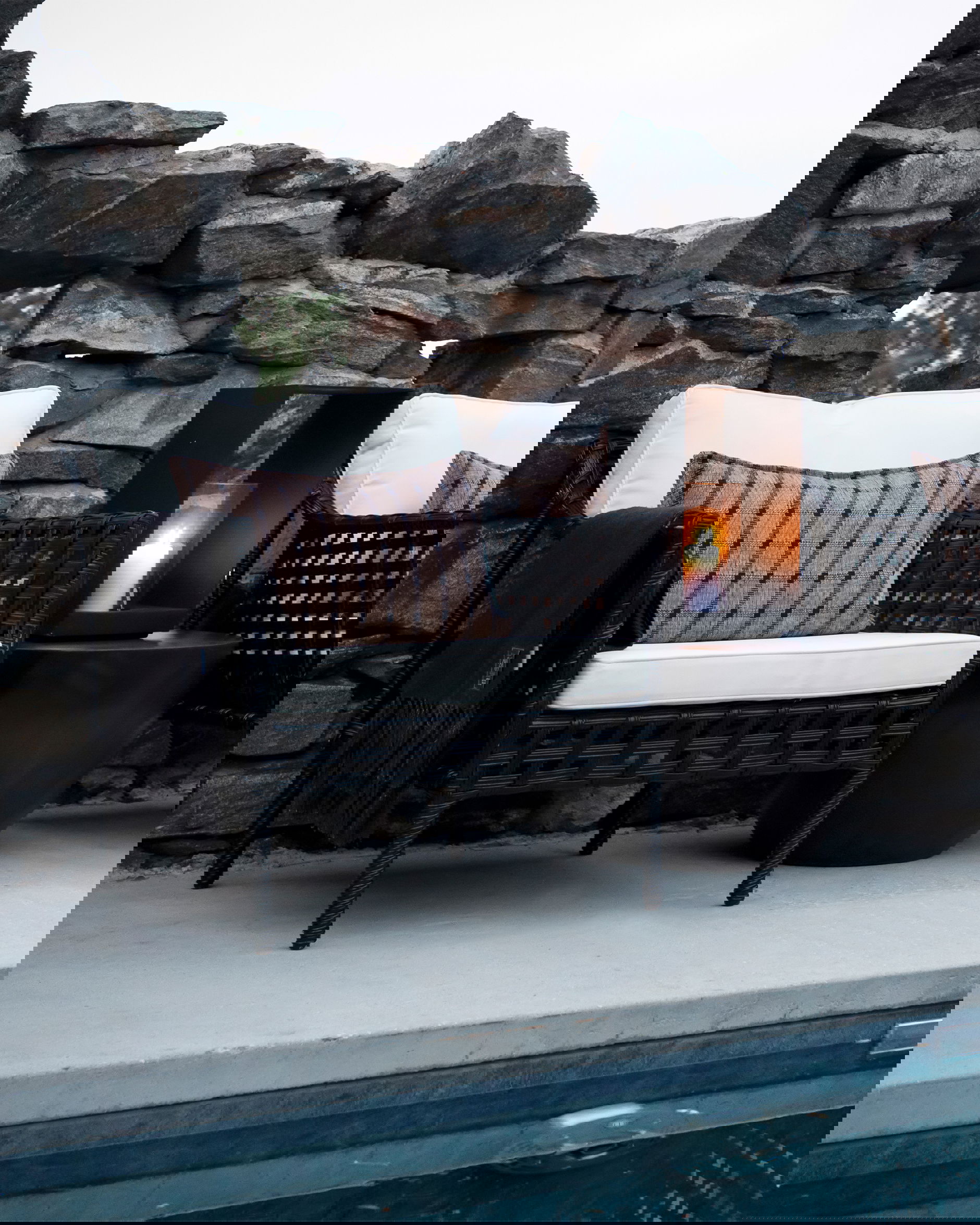 Mancini ljuslykta svart