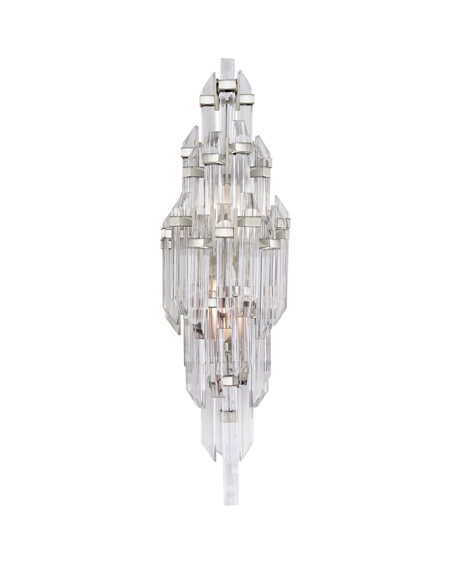 Adele vägglampa nickel