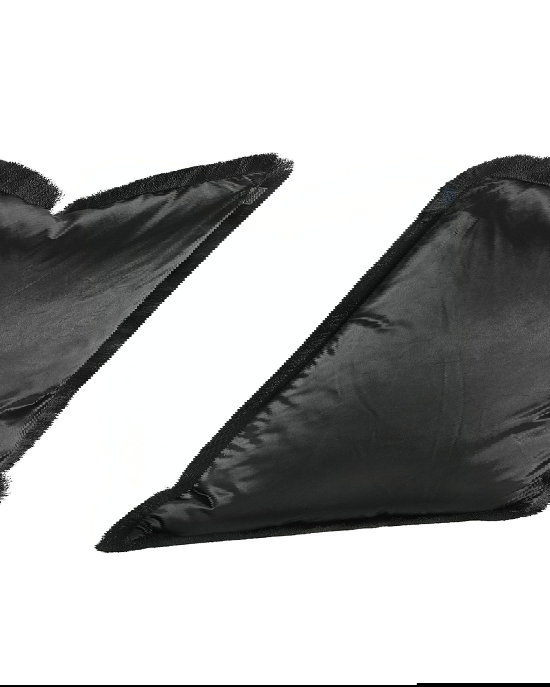 Dorsia kuddfodral fransar svart 60x40 OUTLET