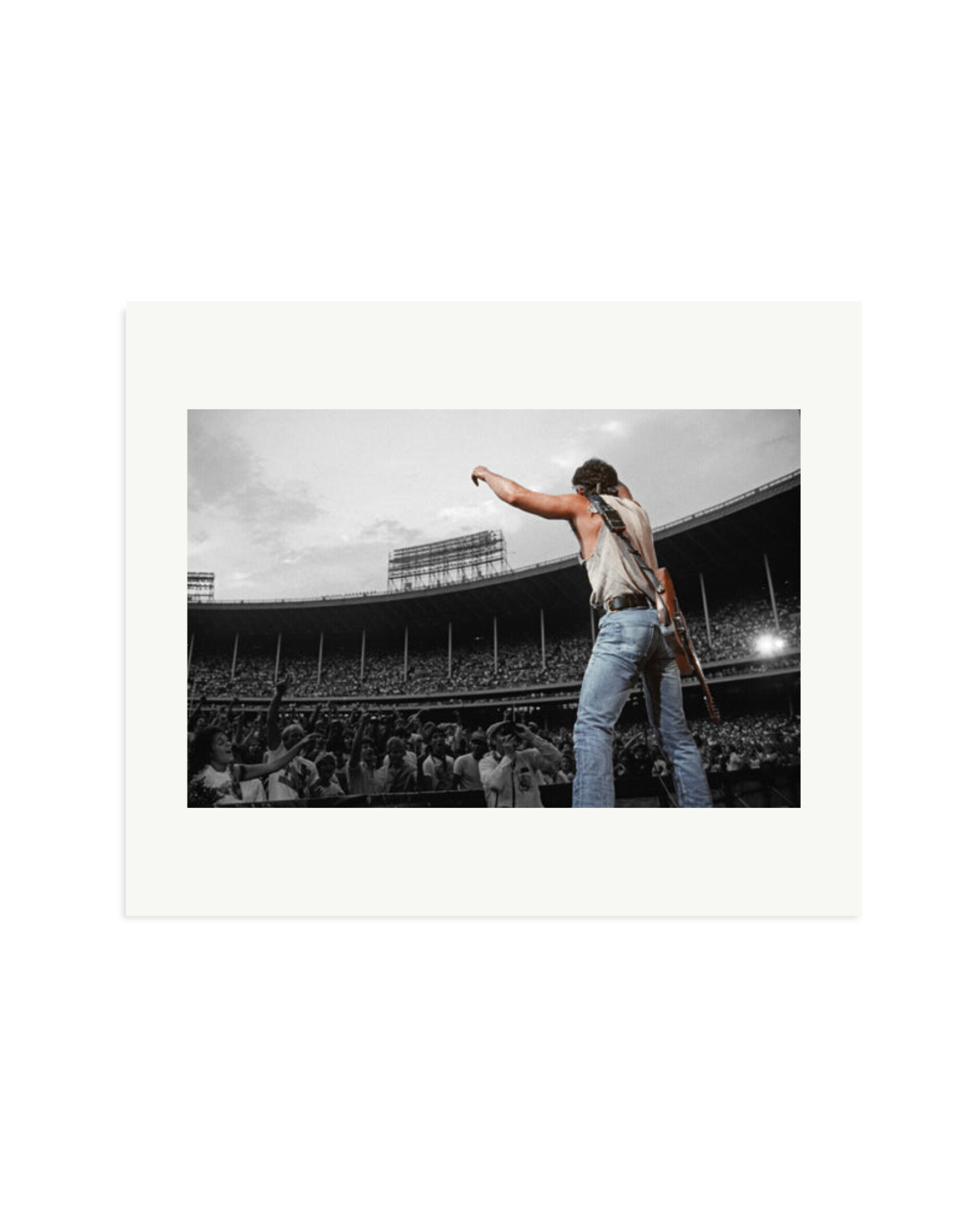 Bruce Springsteen at Cleveland Stadium 1985 Print Only / Large