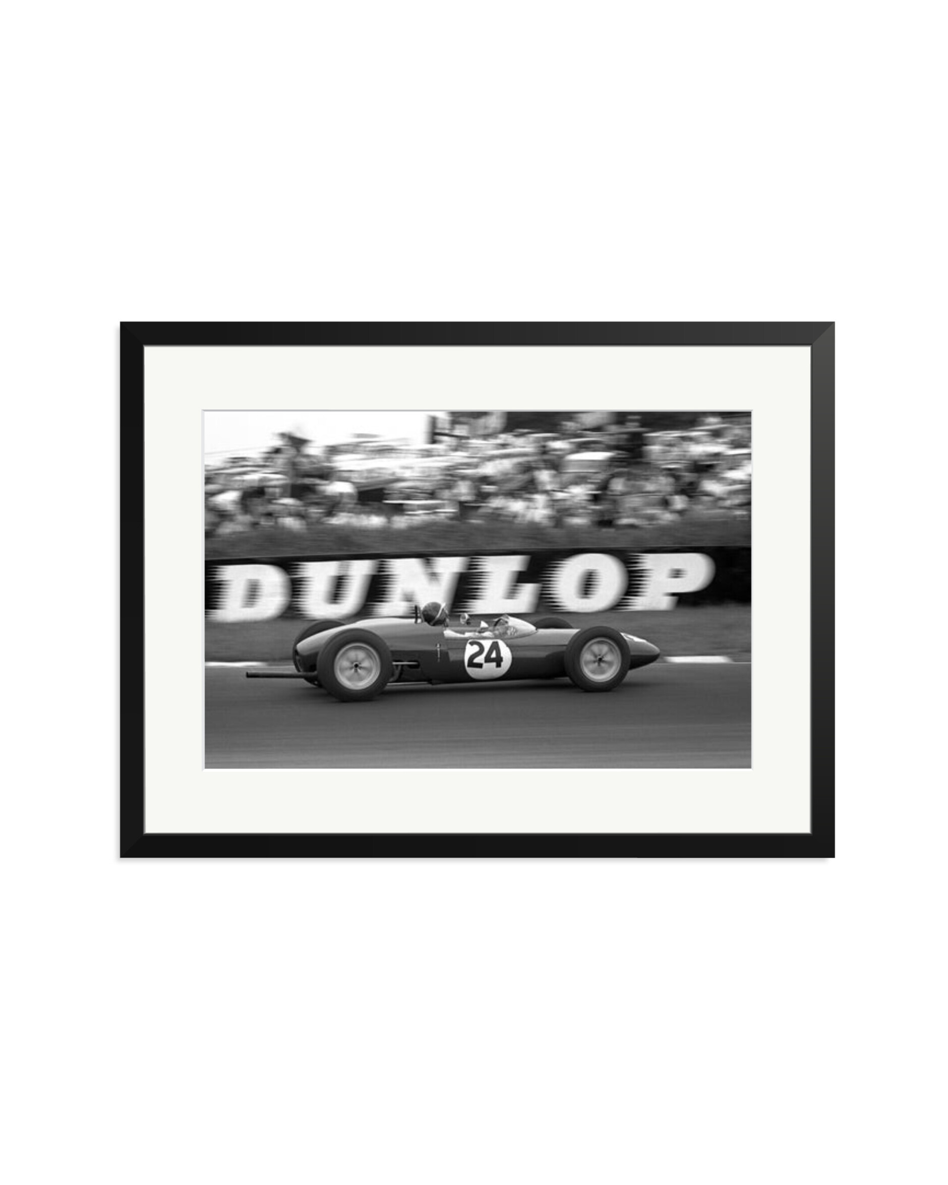 Jim Clark in a Lotus 21 Black / XL