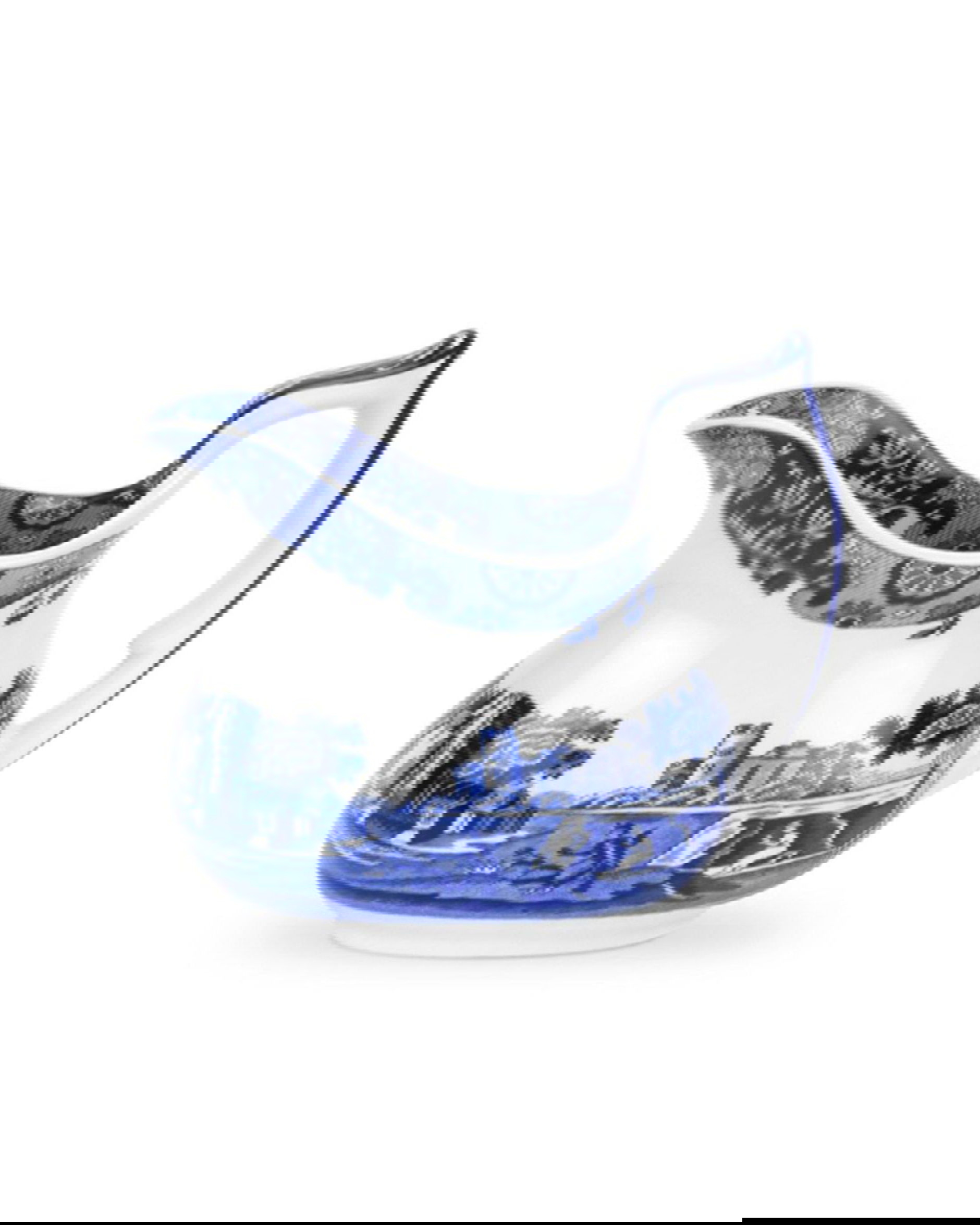 Blue Italian mjölkkanna blå/vit