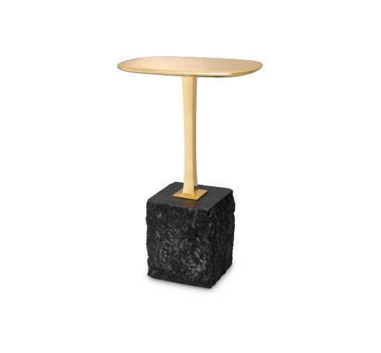S - Kayan Side Table Polished Brass