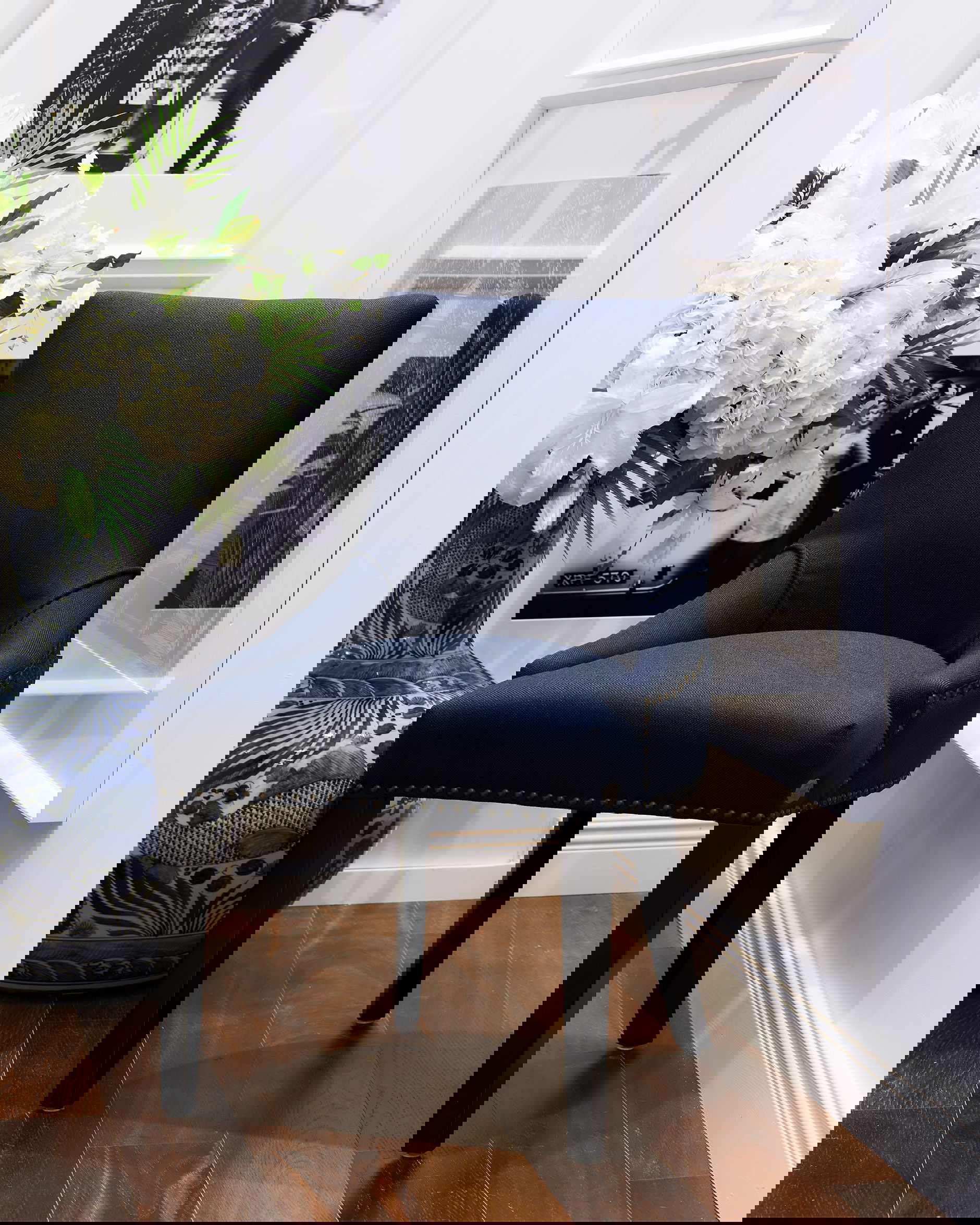 Newport Hudson matstol indigo