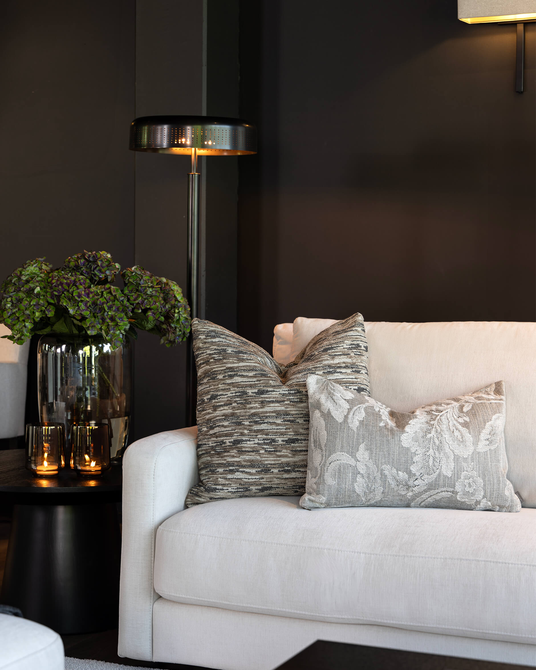 Armando golvlampa antik brons