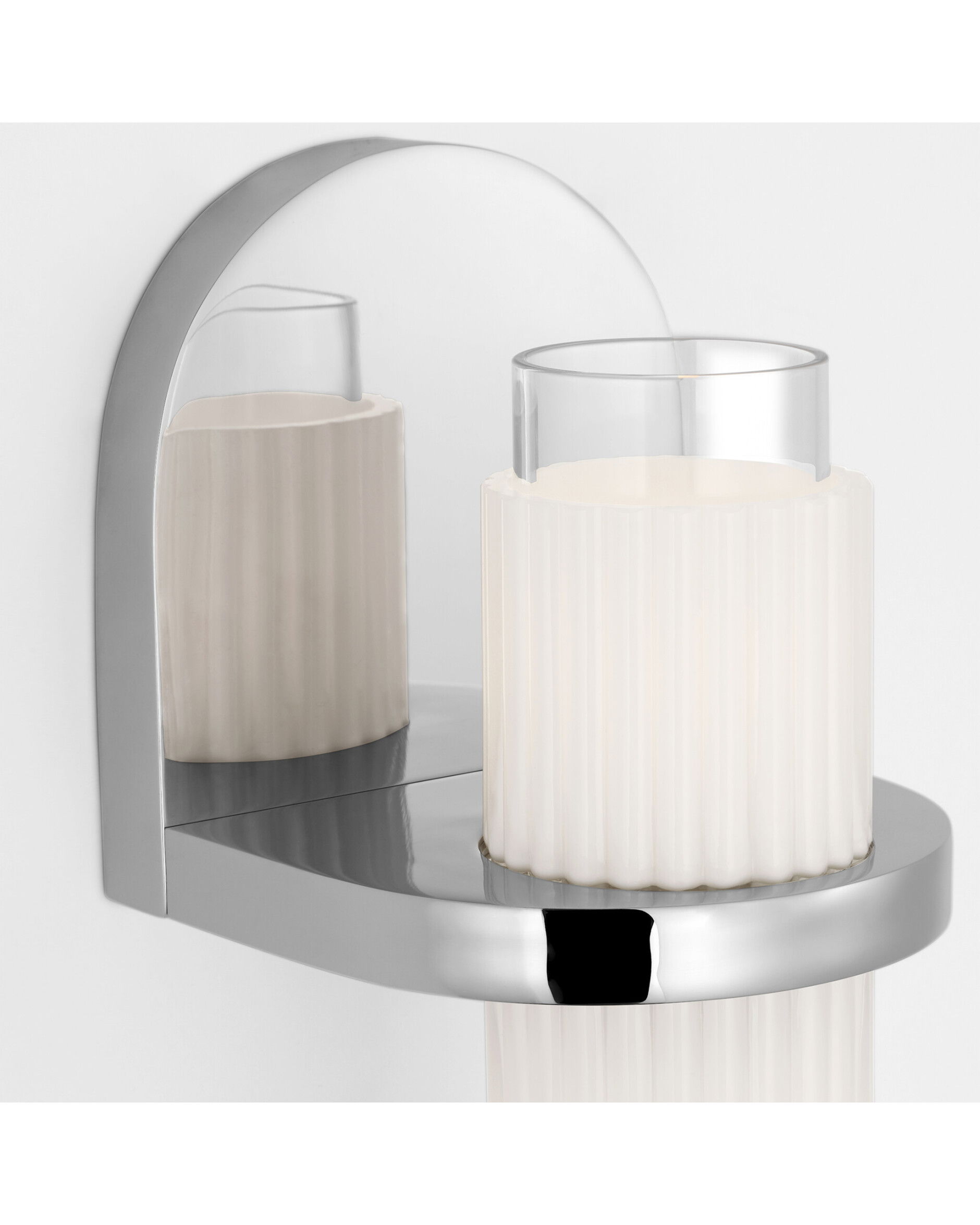 Arena 20" vägglampa nickel