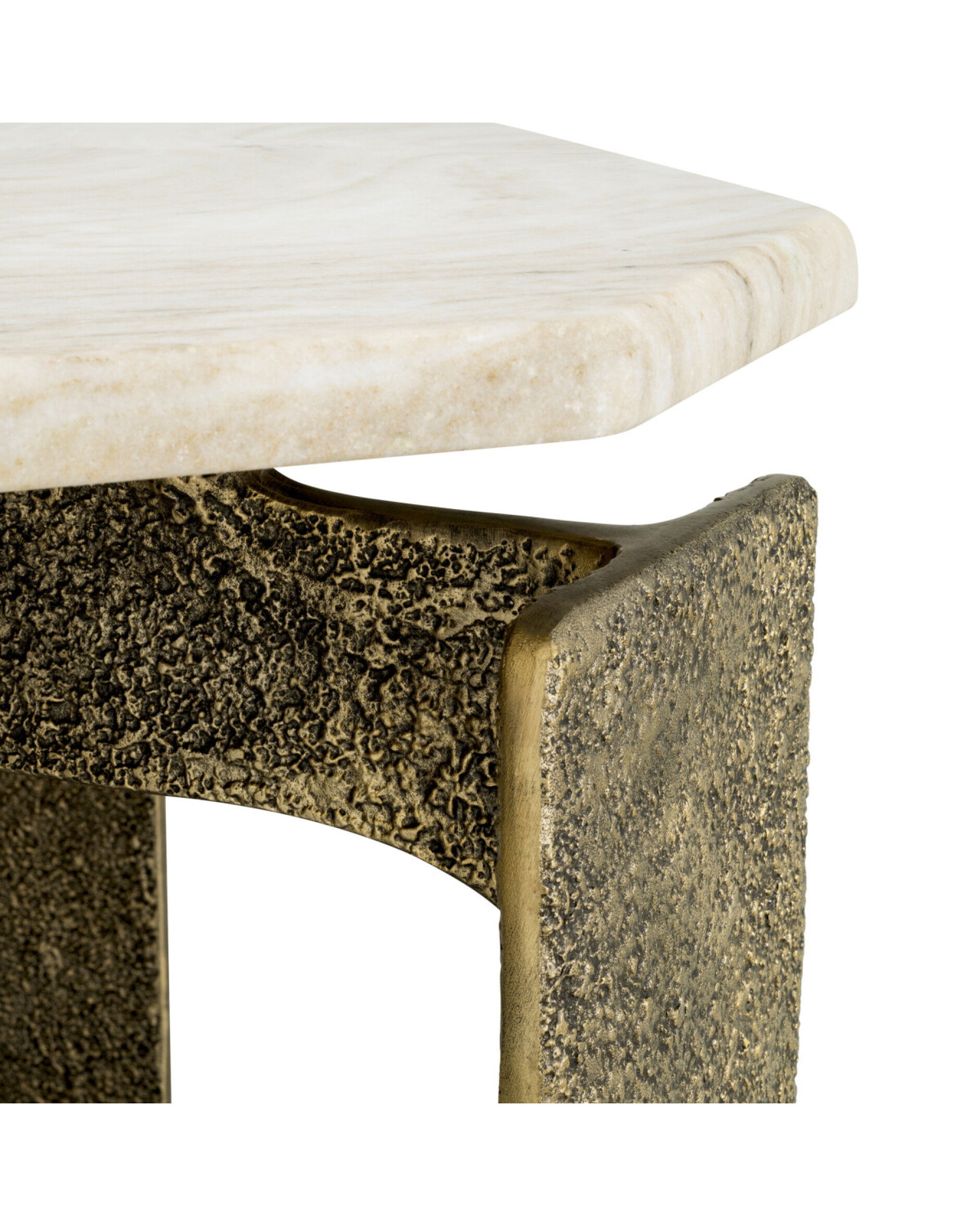 Bodega Esstisch antikes Messing