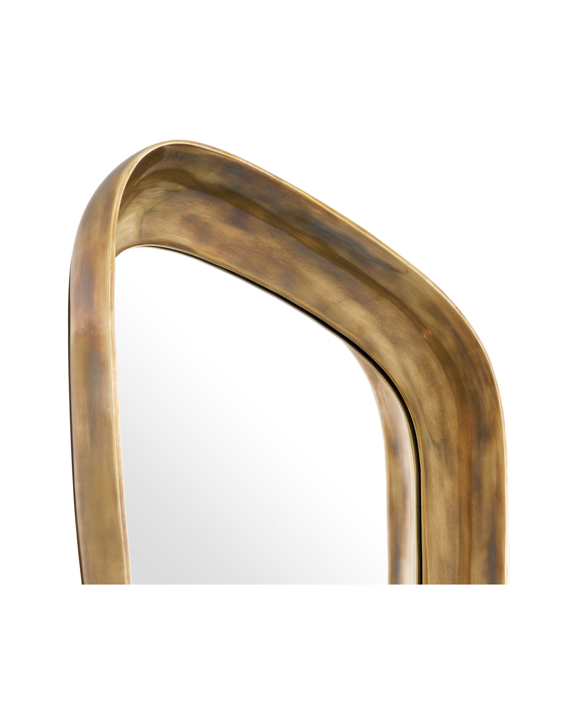 Sandals spegel antik mässing