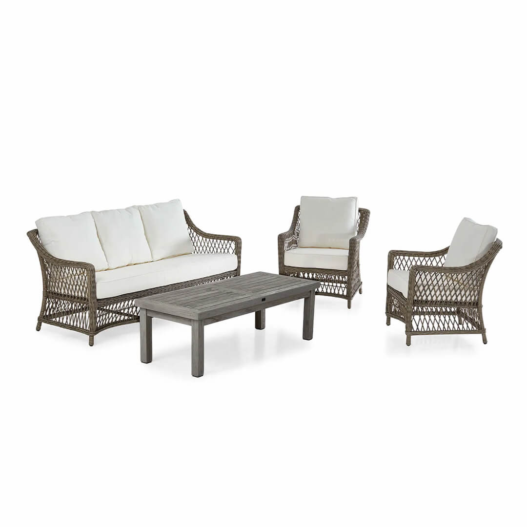 Marbella Lounge Set with Vintage Coffee Table