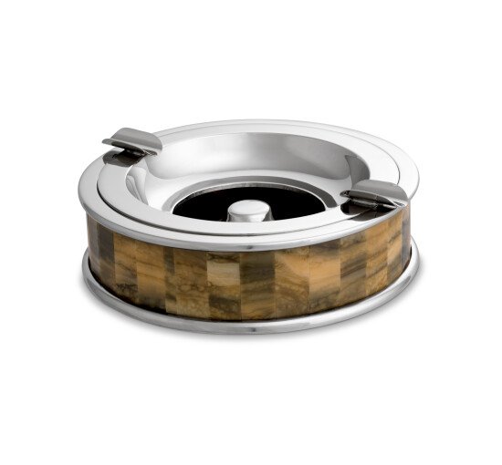 Nickel - Bonham ashtray vintage brass