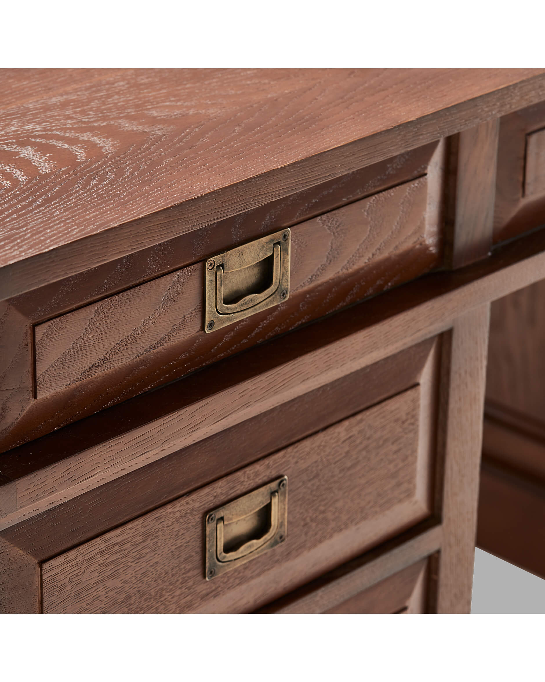 Wall Street skrivbord noble newport brown