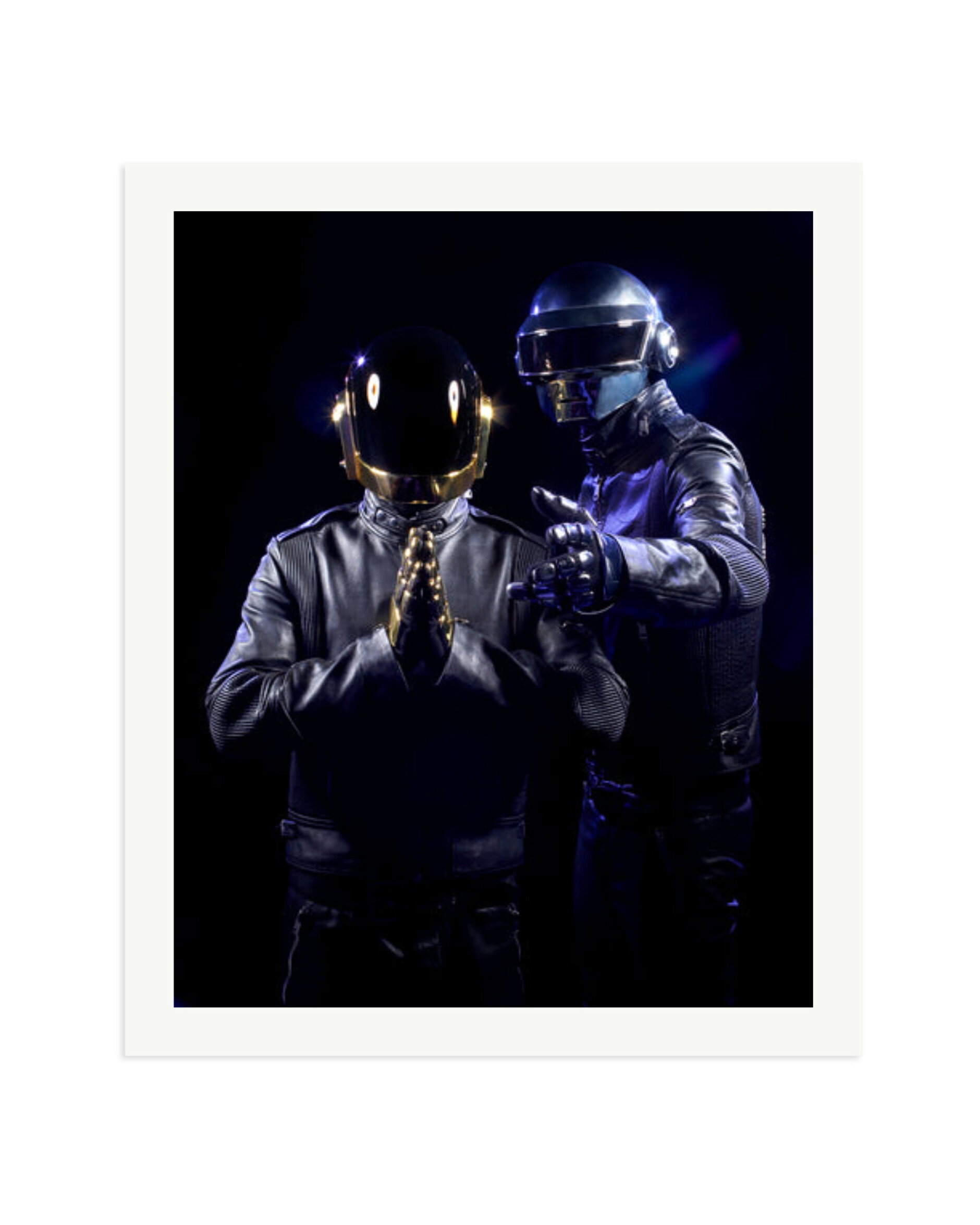 Daft Punk Robots black Print Only / XXL