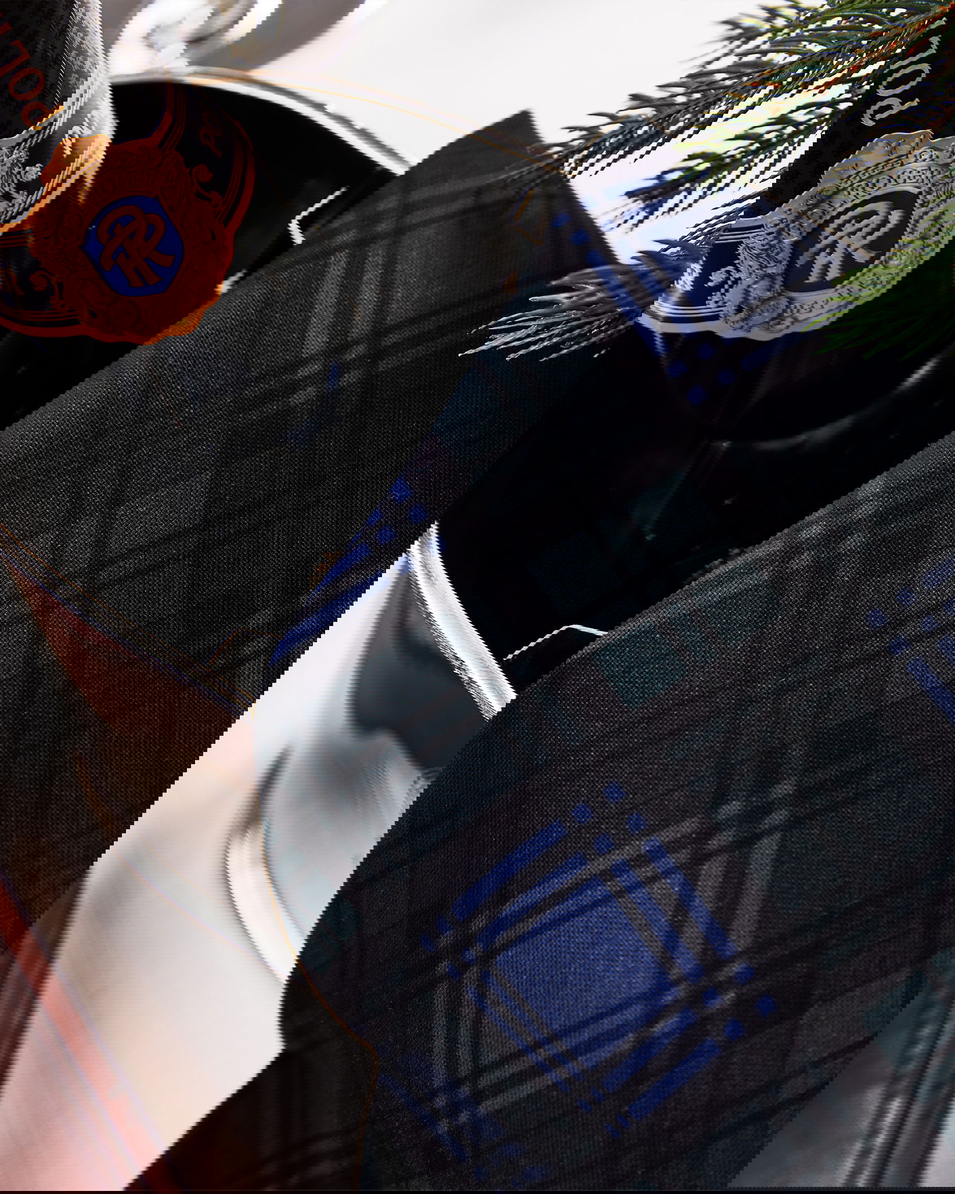 Gstaad kökshanddukar rutig