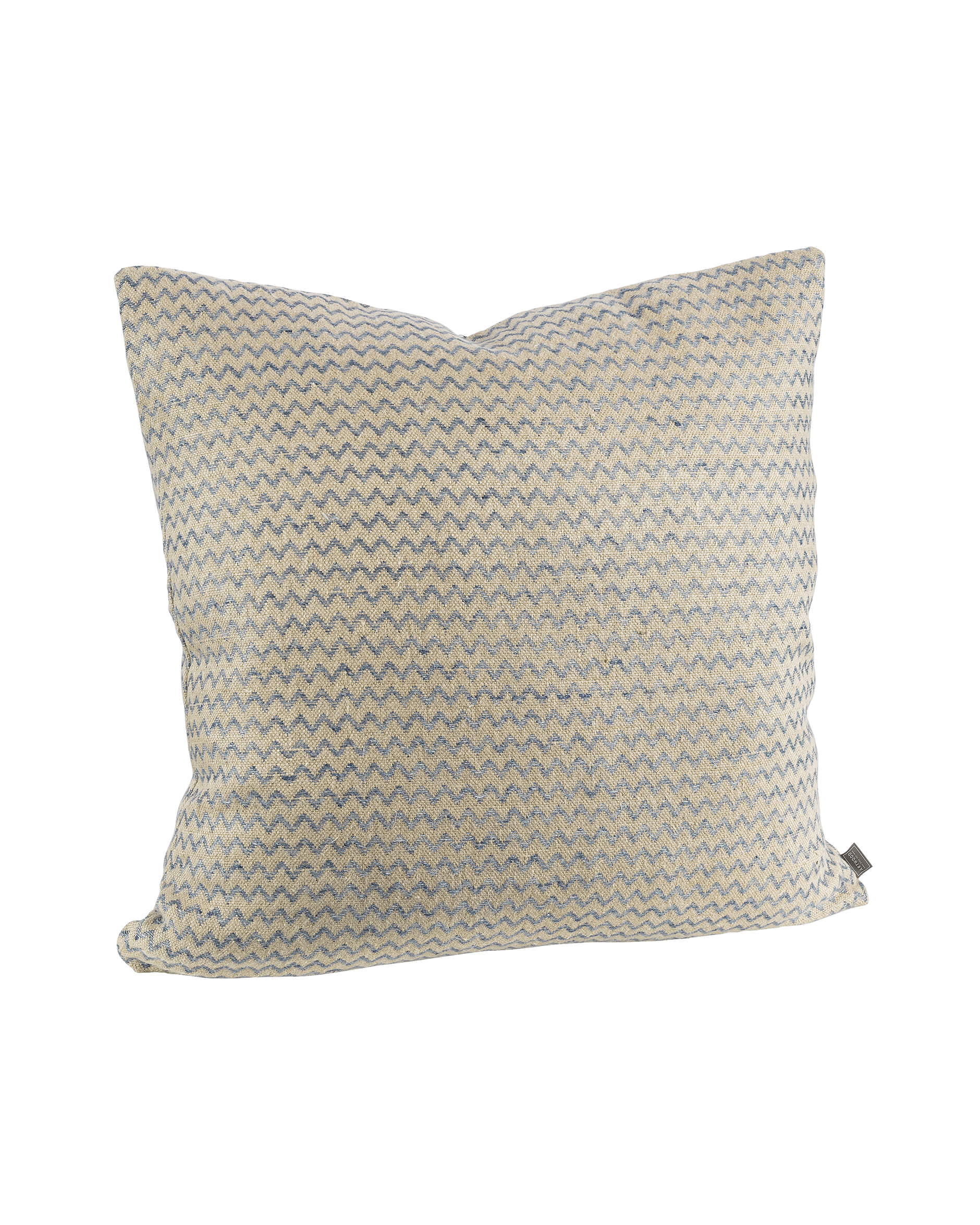 Casa kuddfodral ljusblå/beige