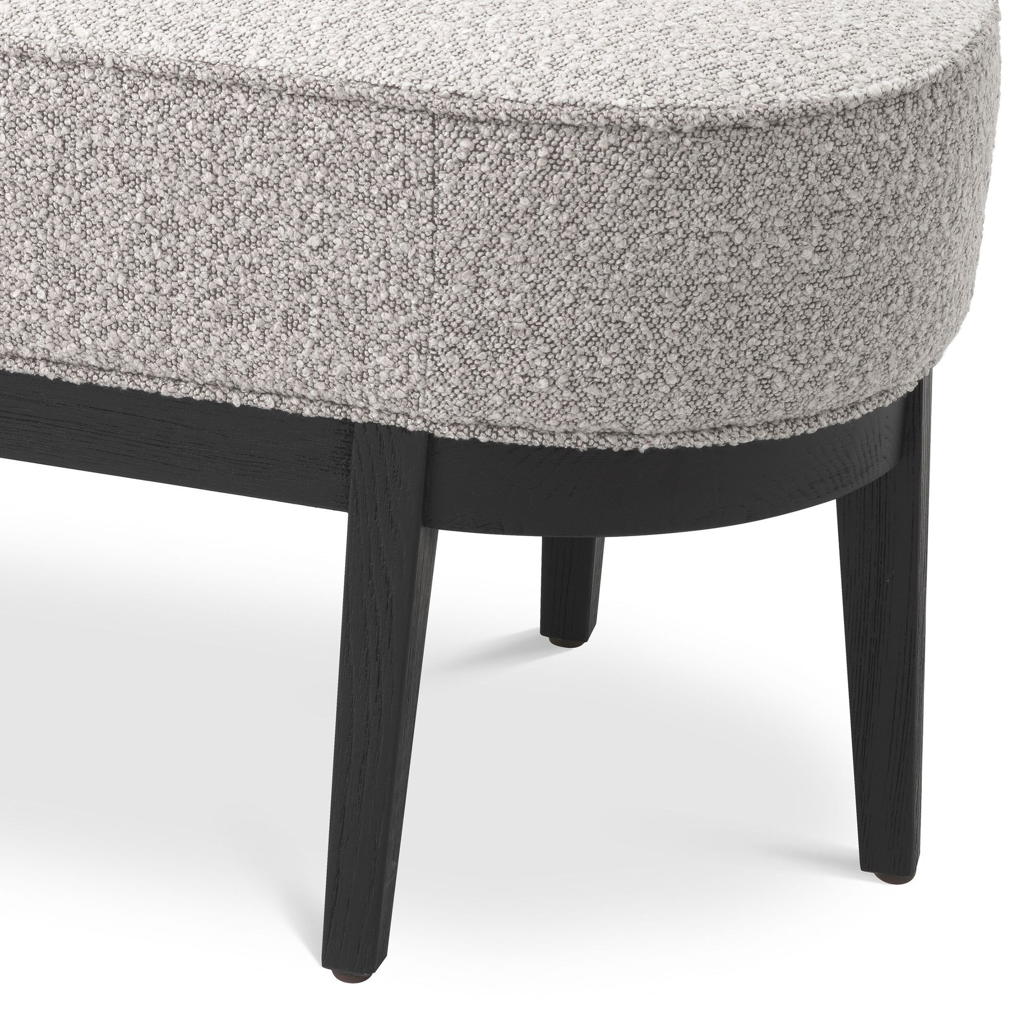 Jarrett Bench Bouclé Grey