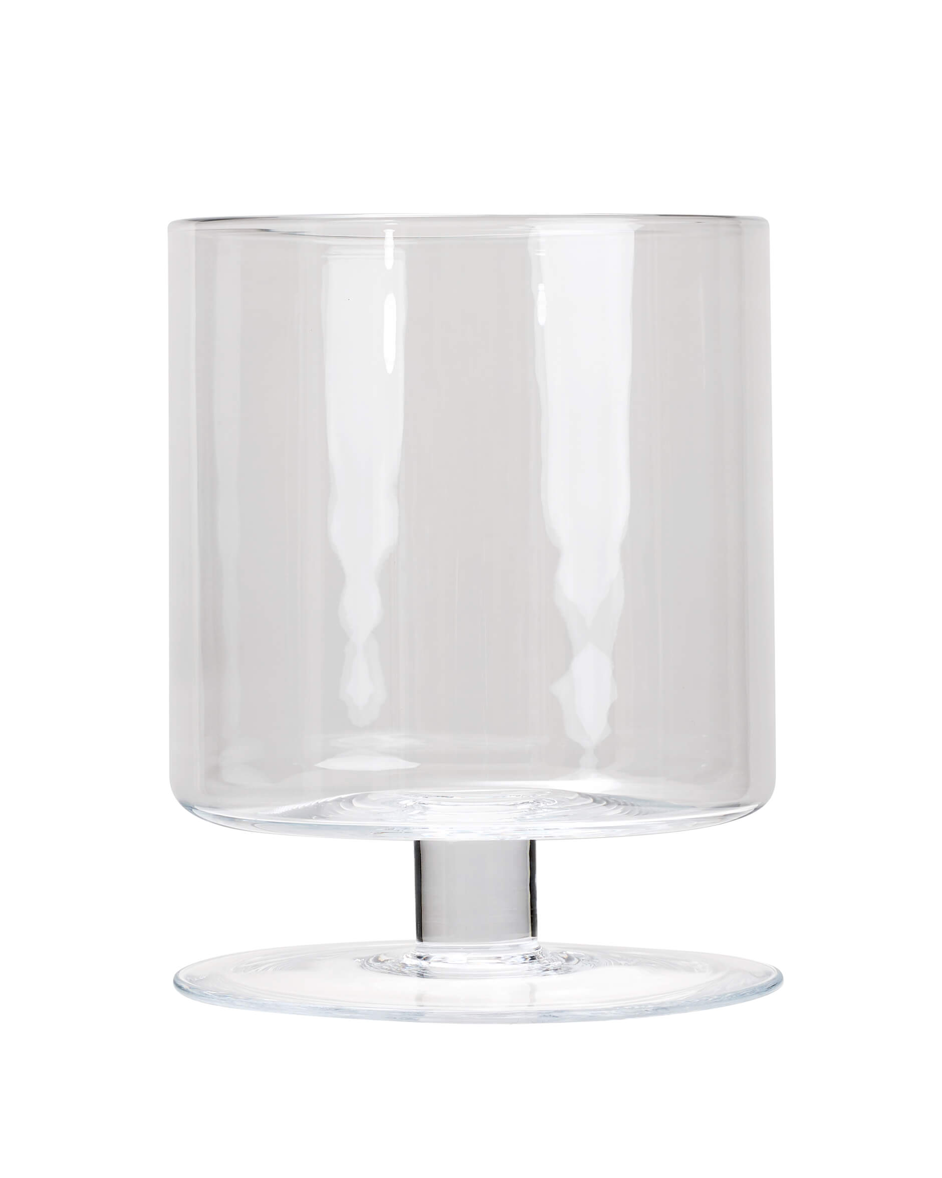 Jacquline maljakko kirkas lasi