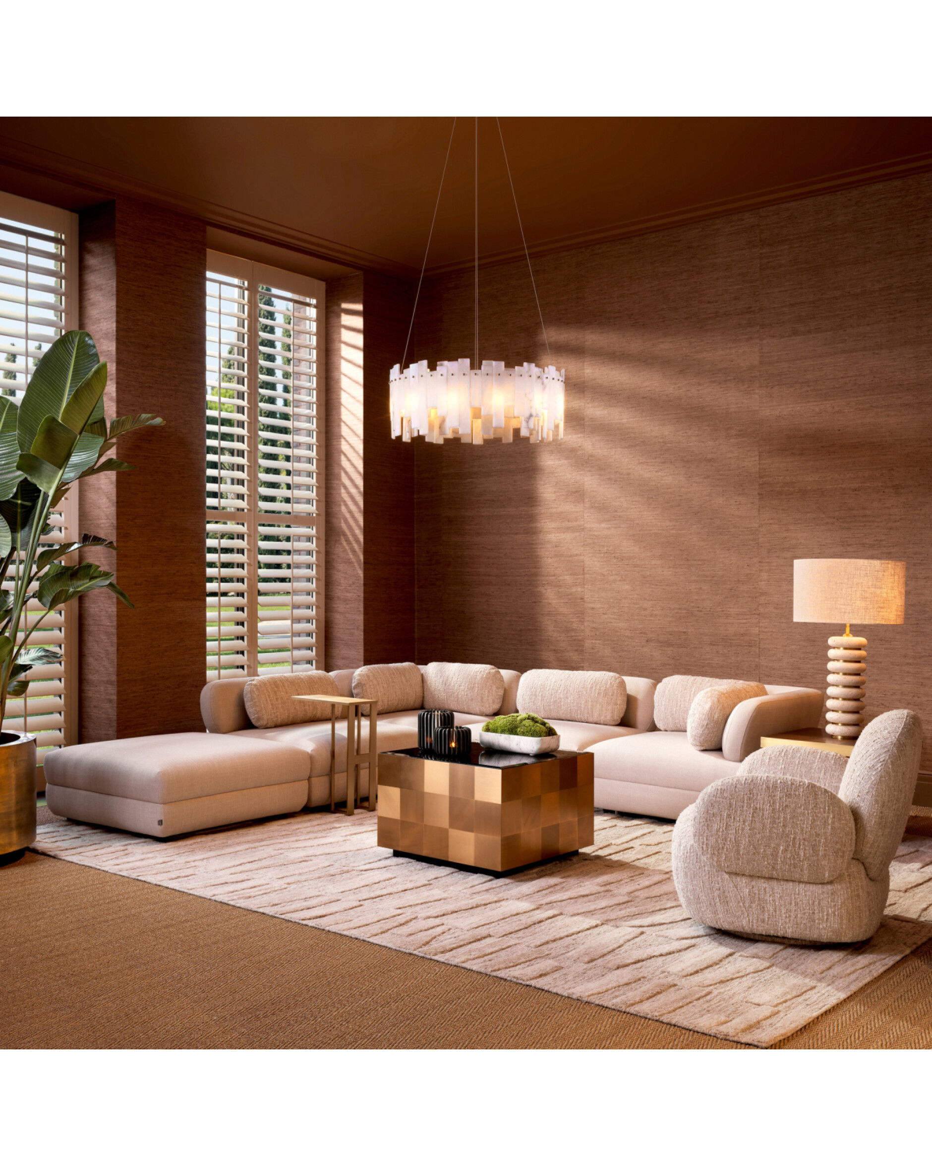 Paulo mittmodul scalea sand/ boulcé sonata cream