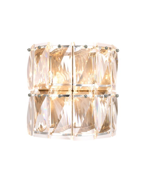 Amazone vägglampa nickel