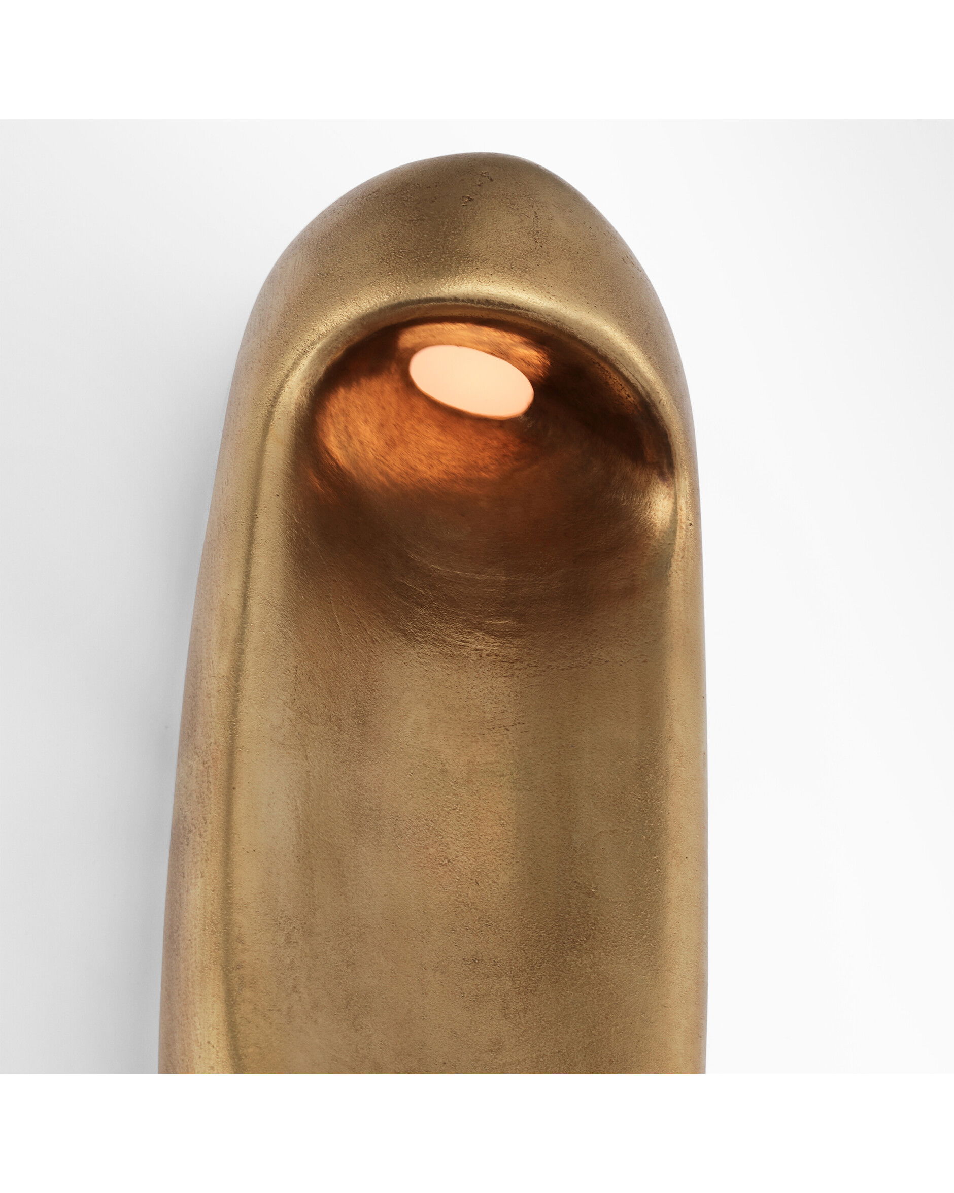 Esculpa 18" vägglampa mässing