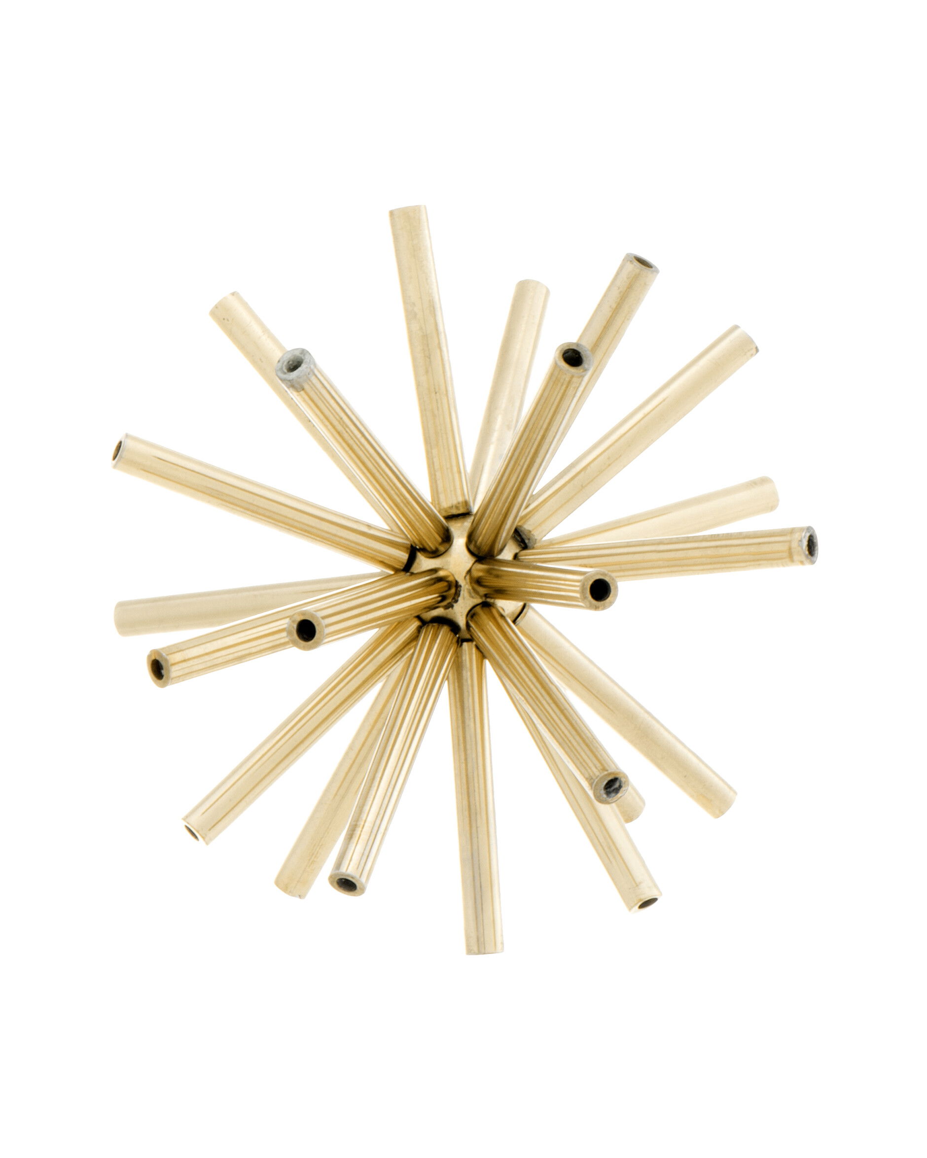 Meteor dekoration mässing 3-set