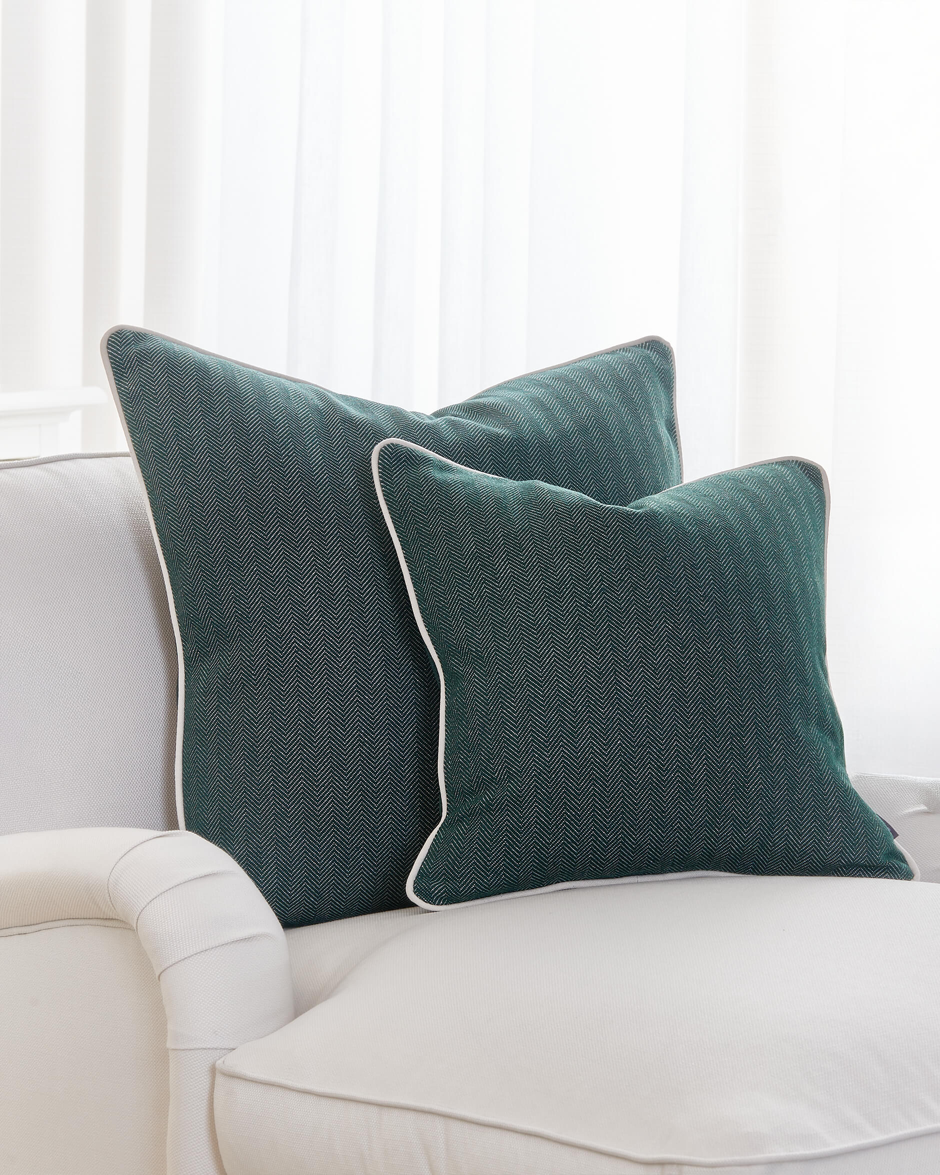 Colleen kuddfodral grön