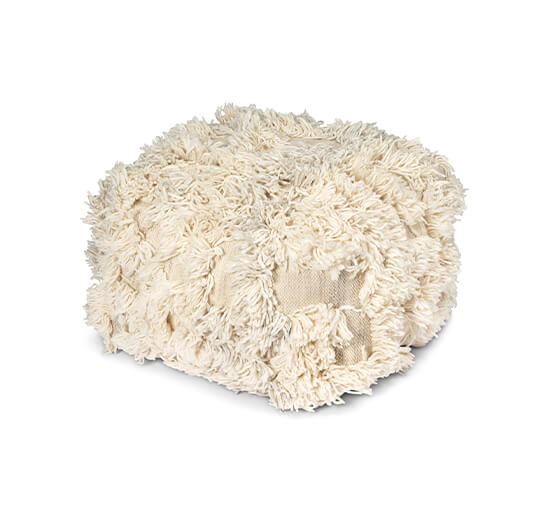 null - Rio Pouffe Ivory / Melange