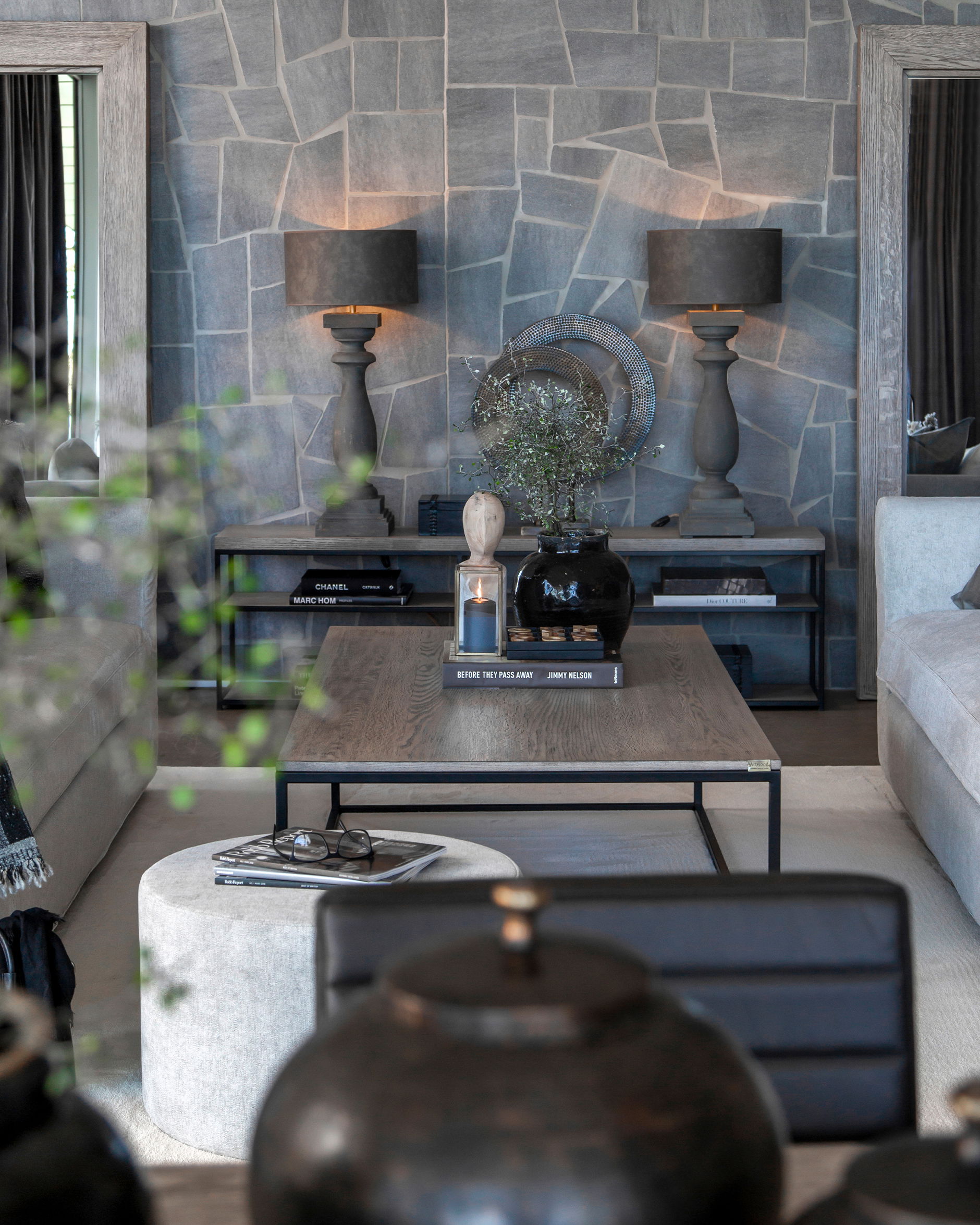 Belle lampshade cylinder taupe OUTLET