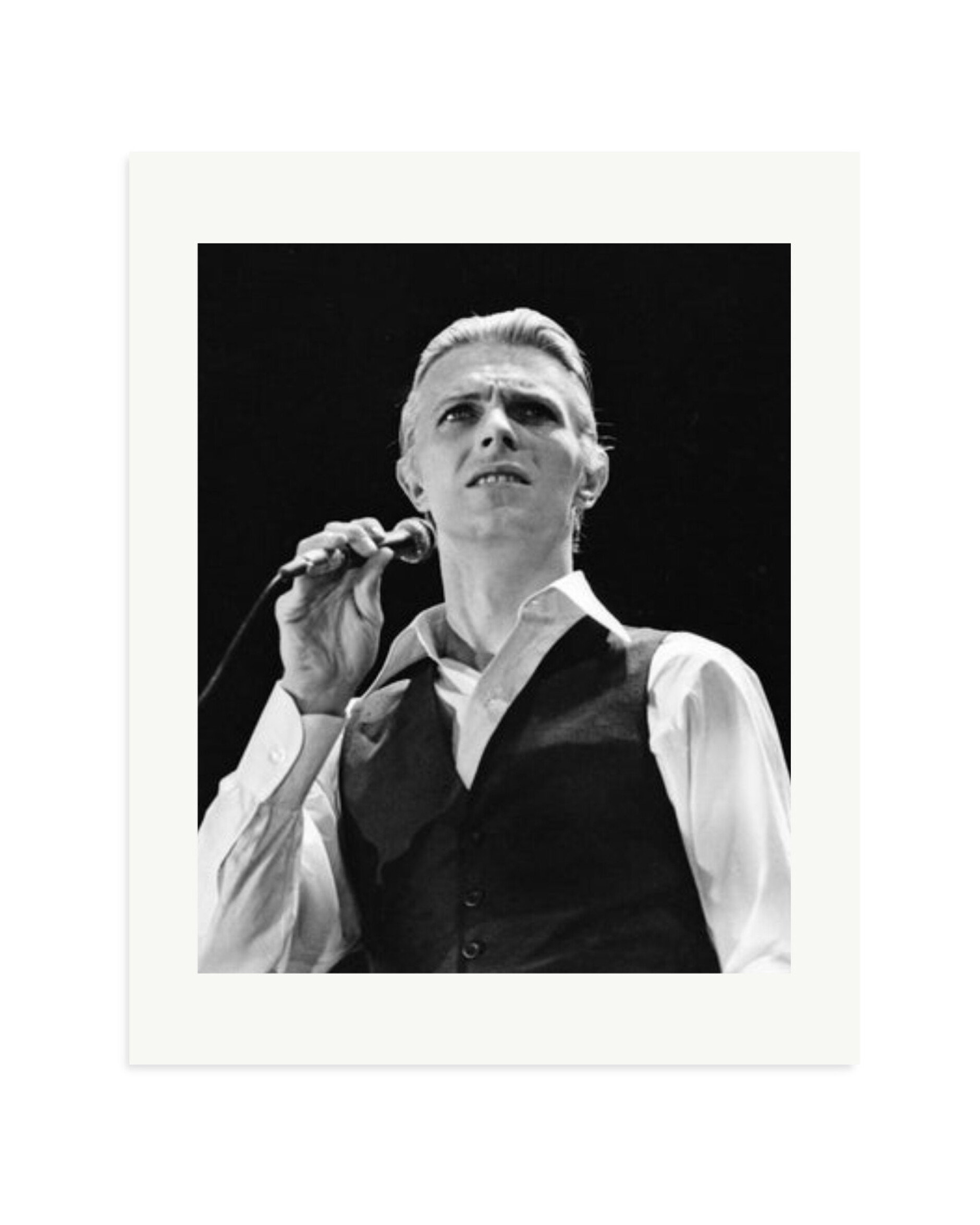 Thin White Duke, 1976 Print Only / Medium