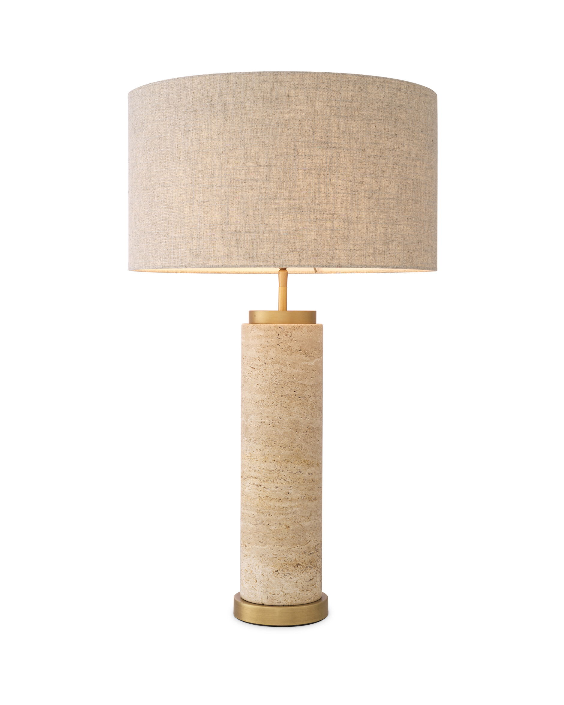 Lxry Table Lamp Travertine OUTLET
