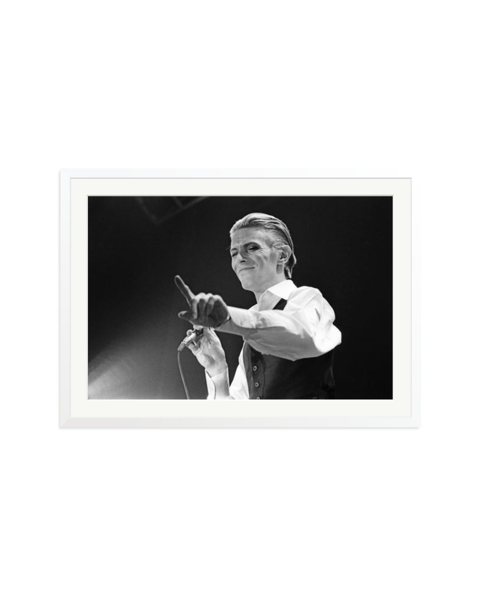 David Bowie Isolar Tour White / XXL