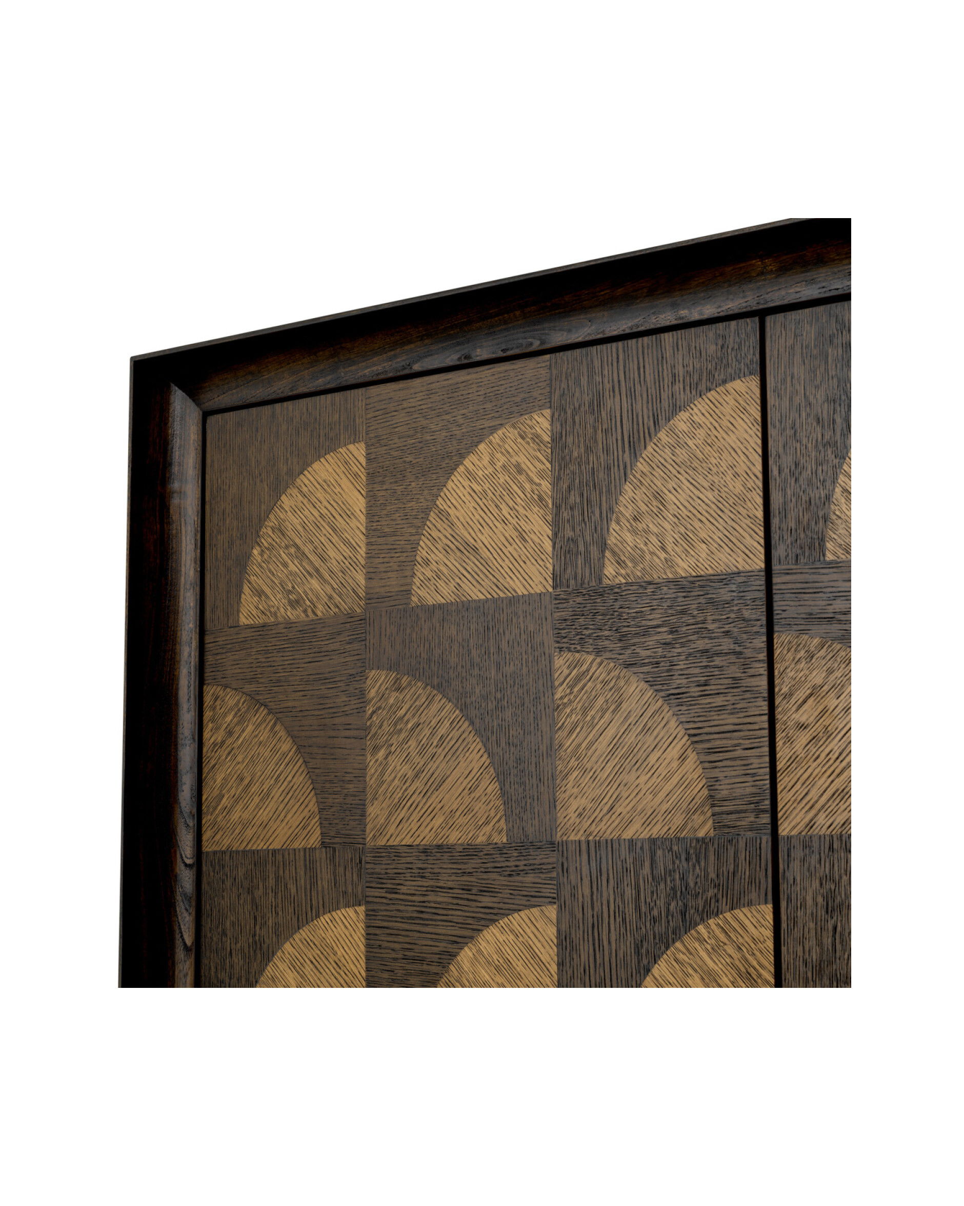 Kumo cabinet dark brown oak veneer