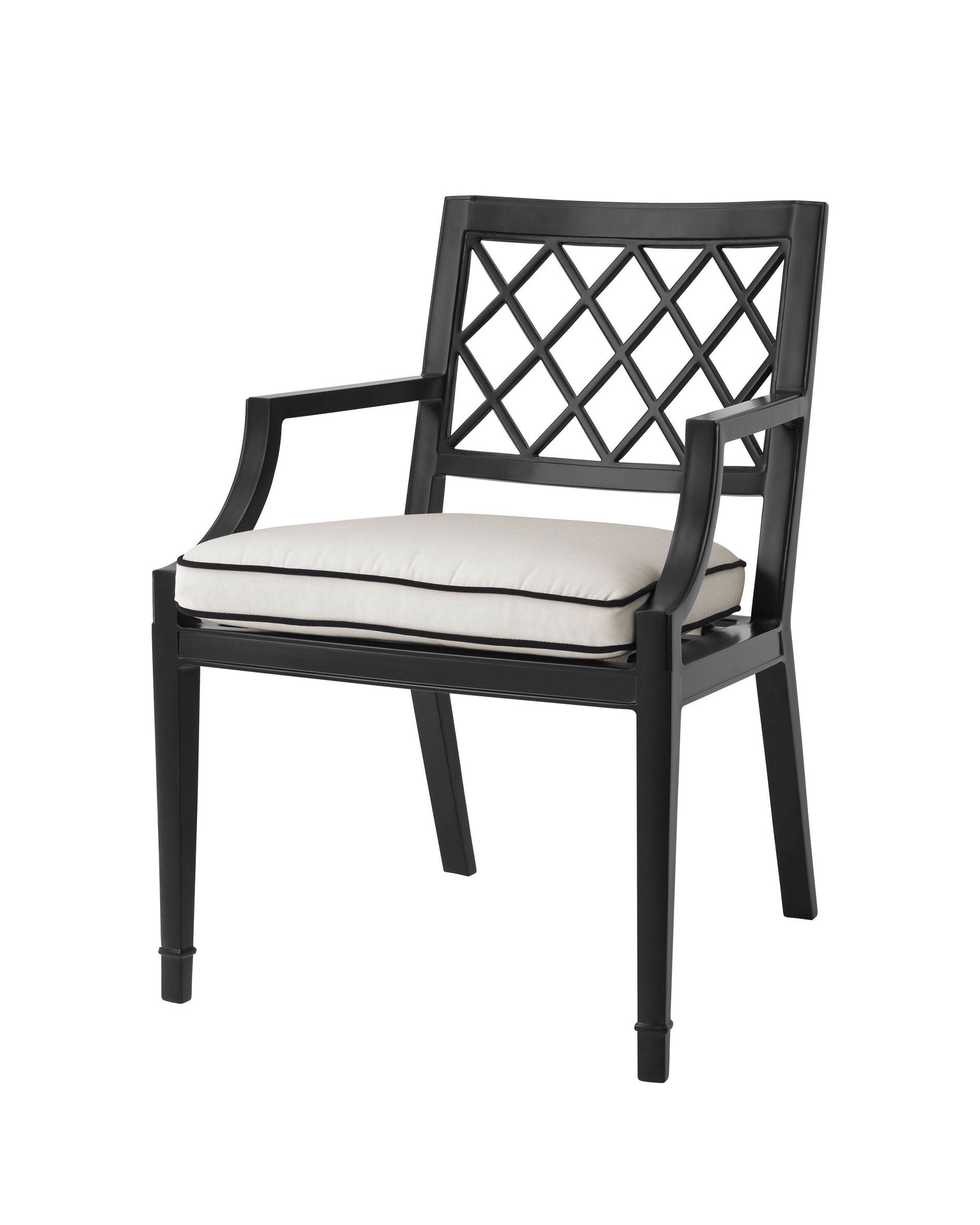 Paladium karmstol svart