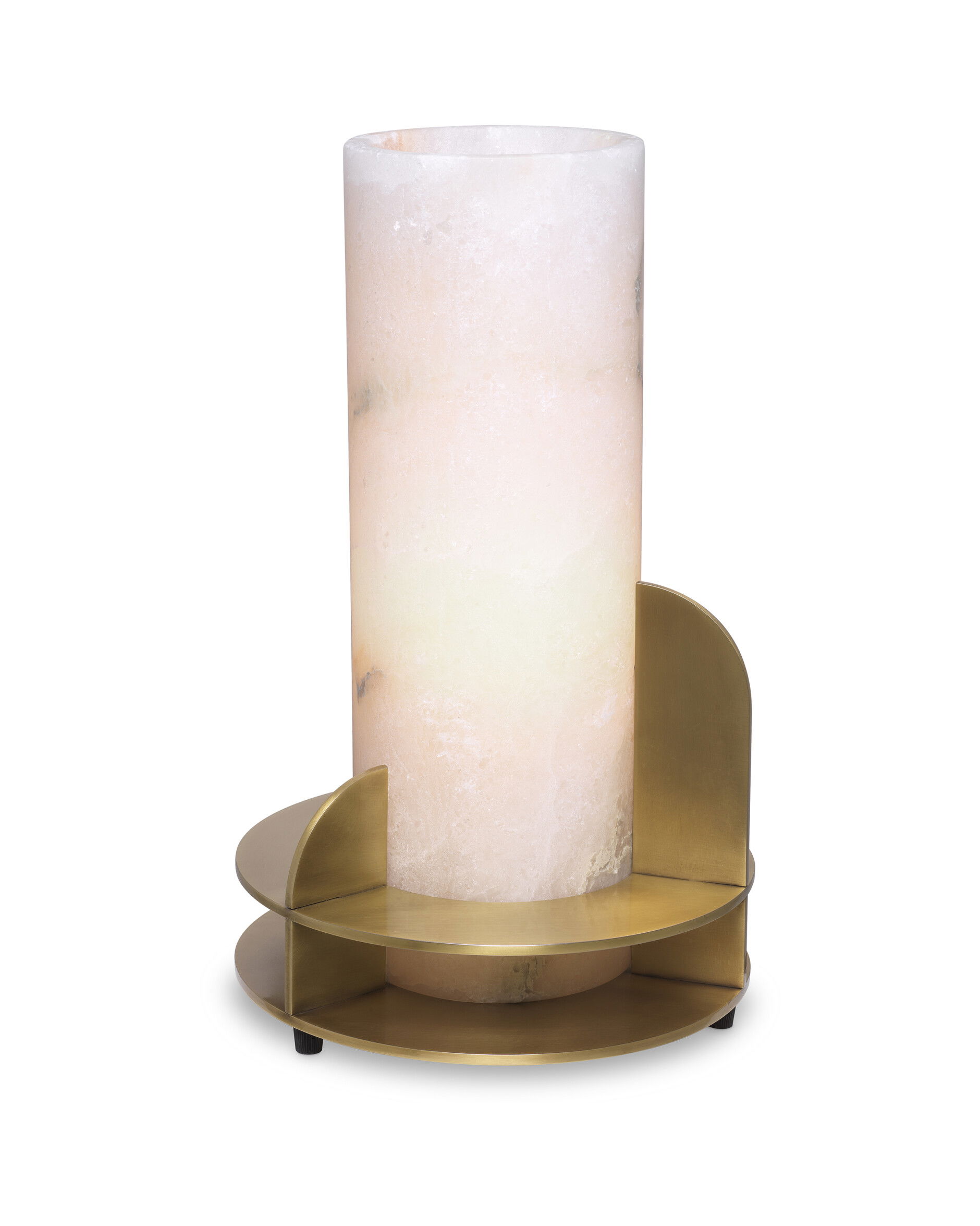 Claudel Table Lamp Alabaster/Brass