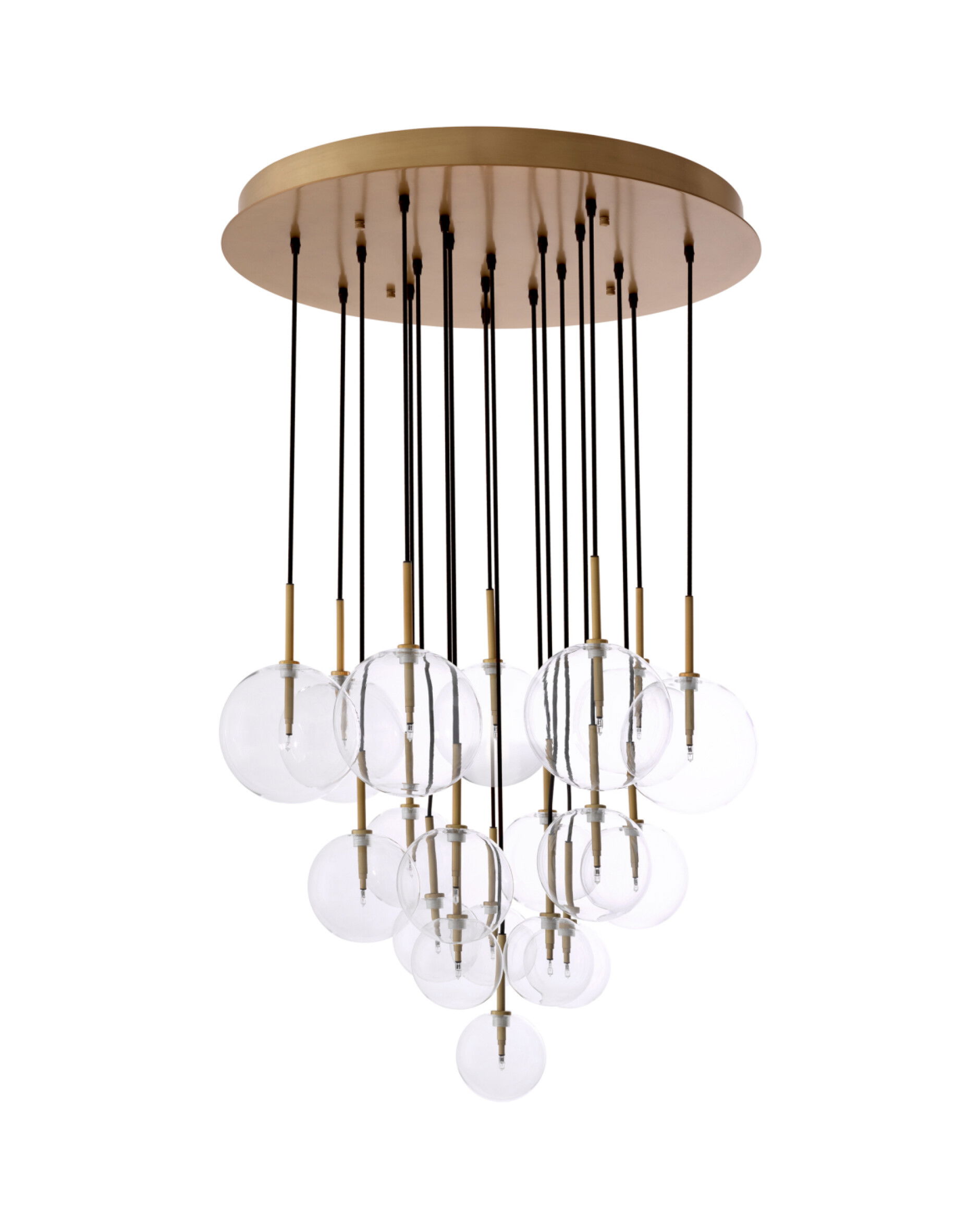 Aulani takkrona antik mässing