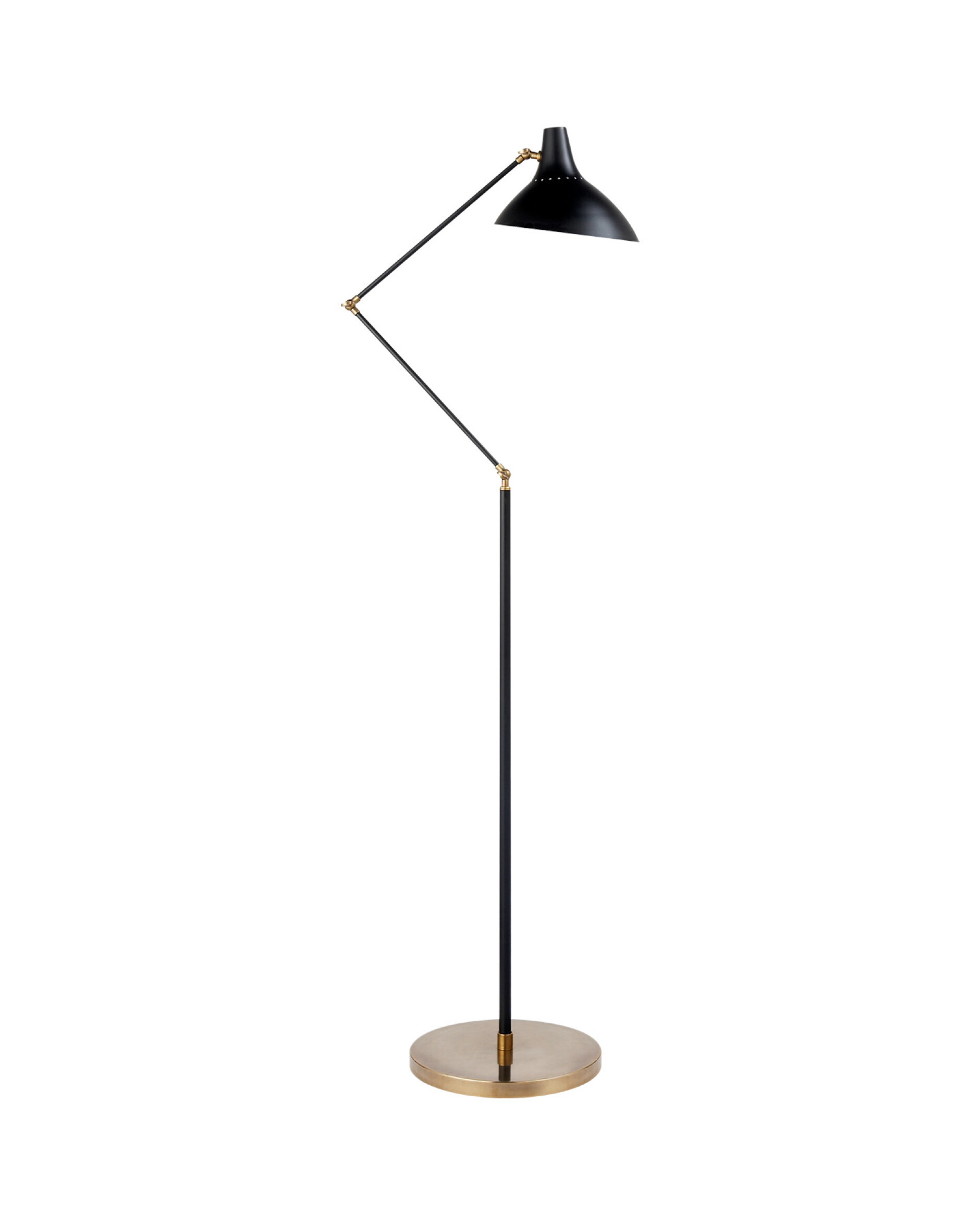 Charlton golvlampa svart