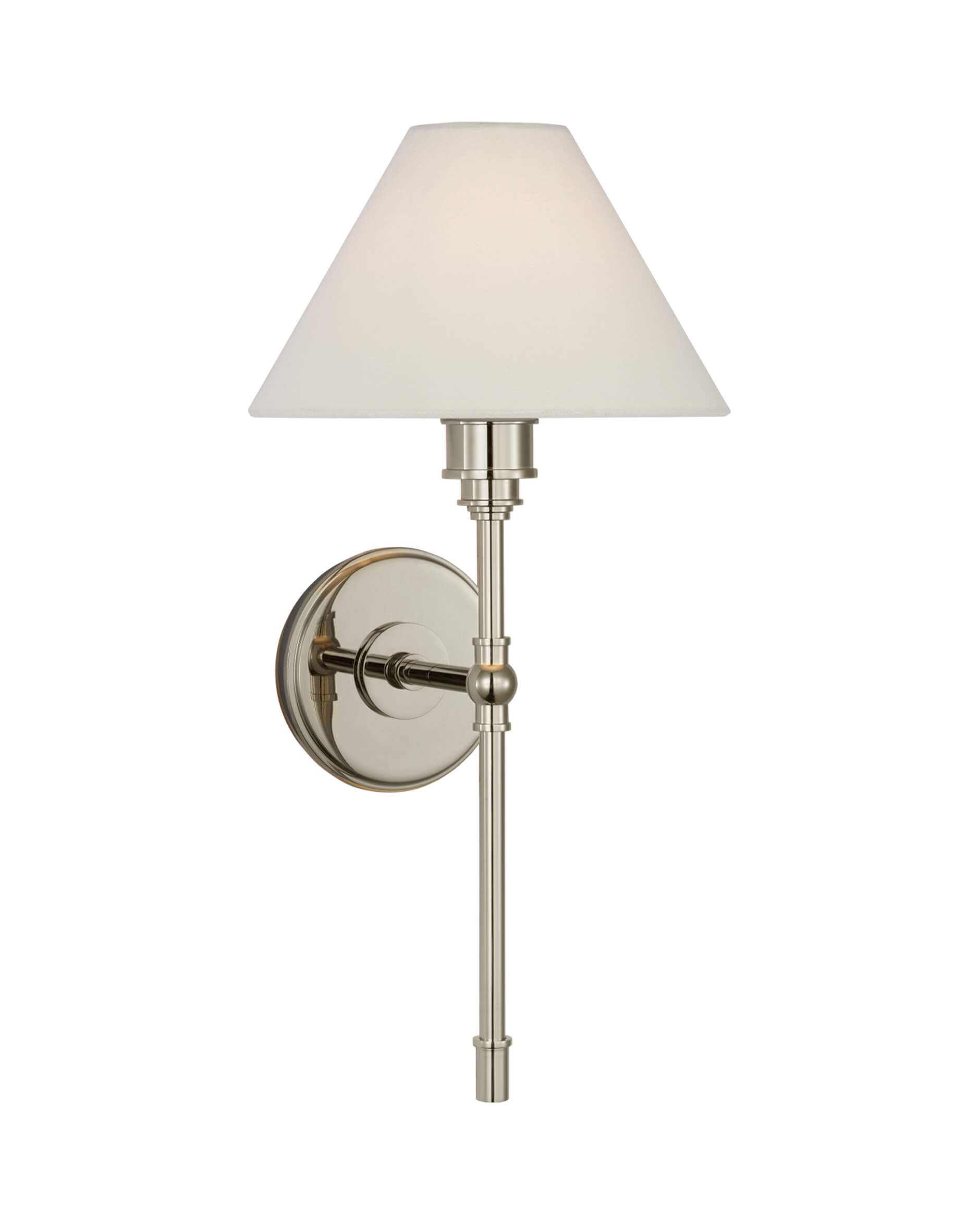 Parkington tail vägglampa nickel