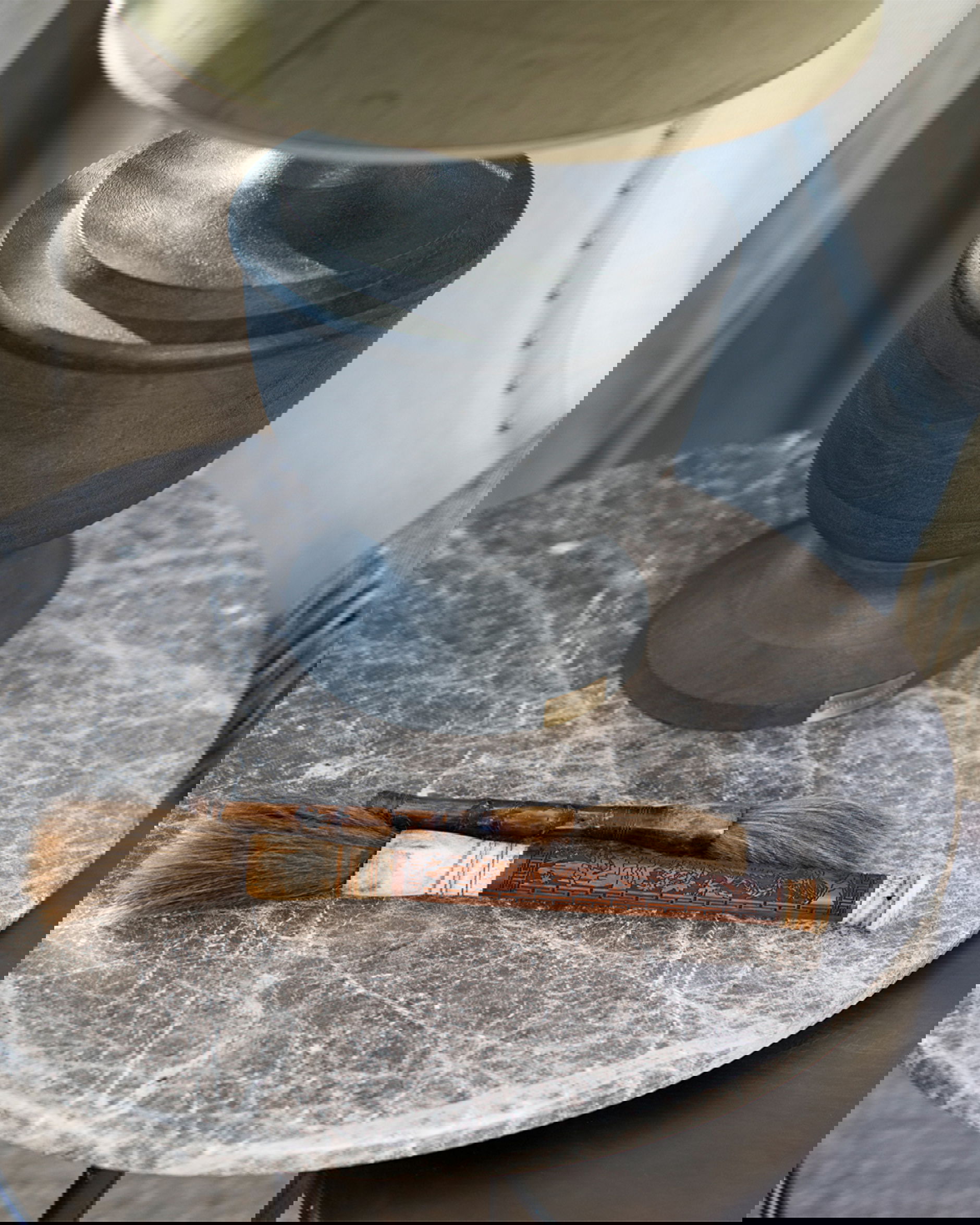 Capri lampefot svart