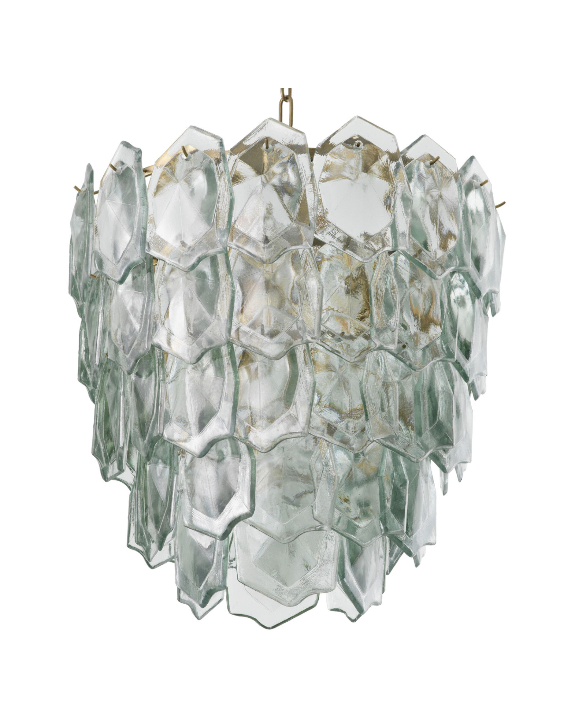 Elias Chandelier Vintage Brass