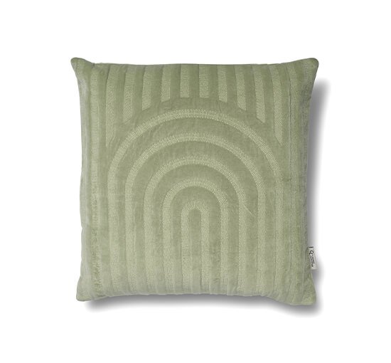Tea - Arch Cushion Cover Slate Grey