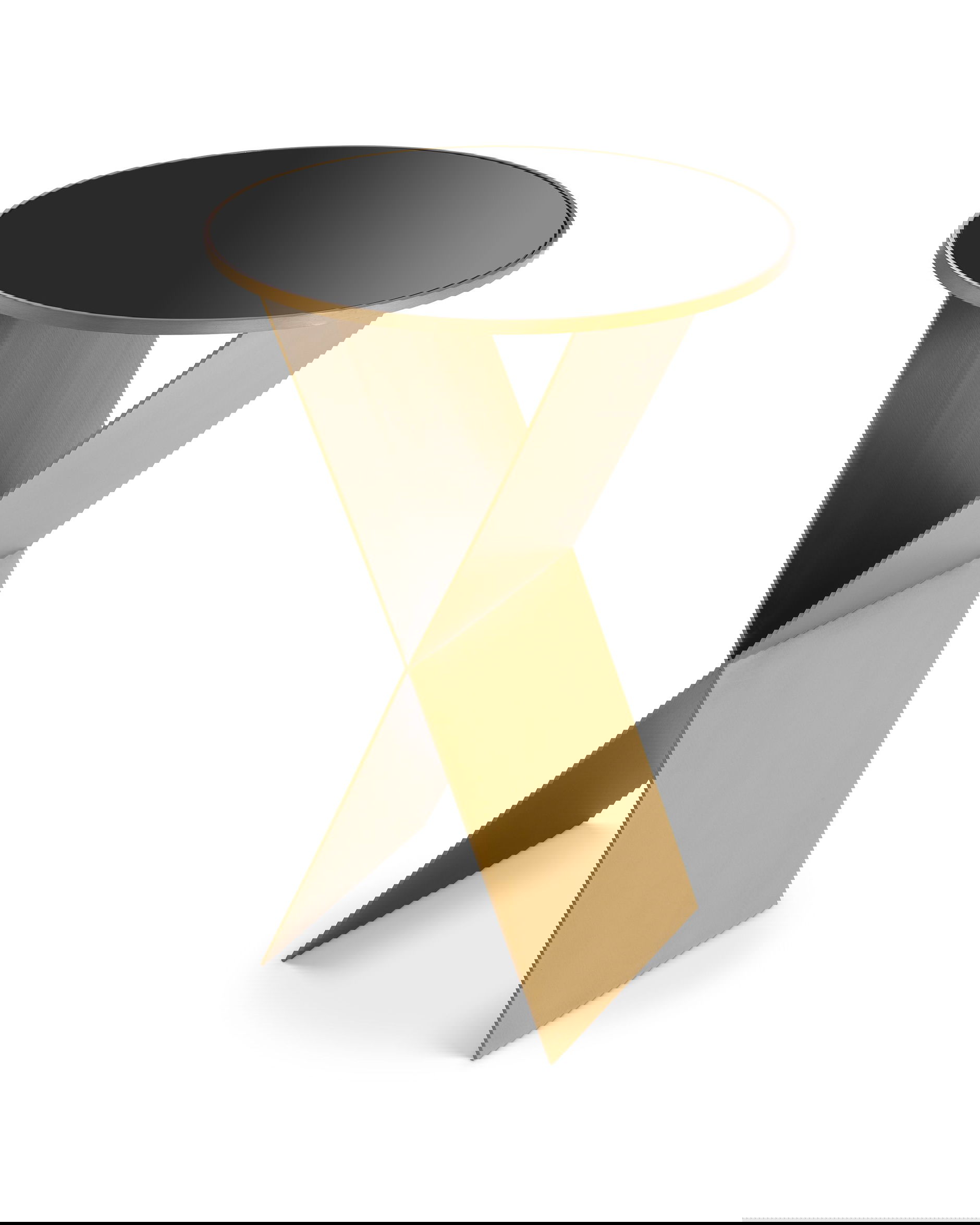 Fitch sidobord mässing