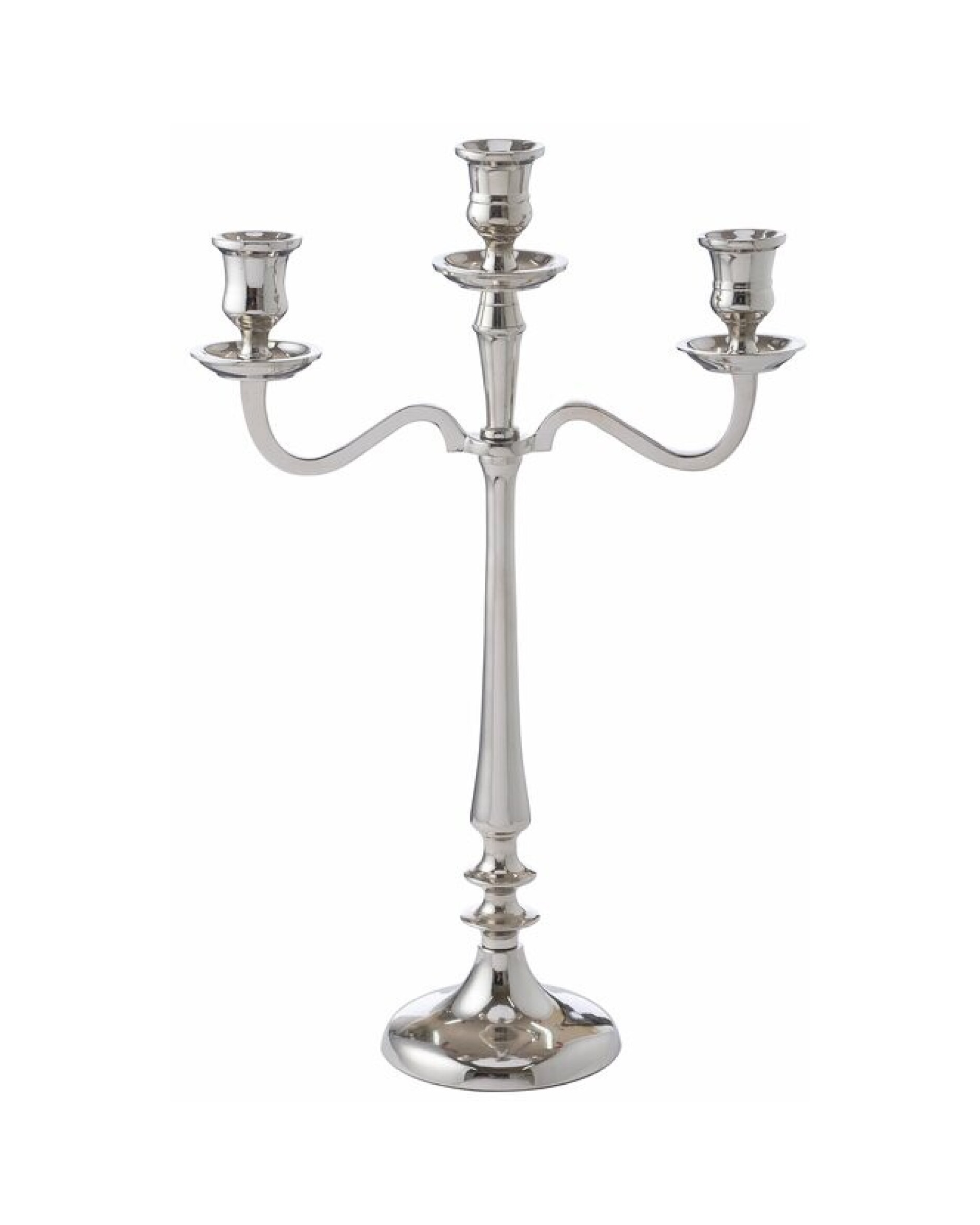 Silla  Candelabra 3-arm Silver