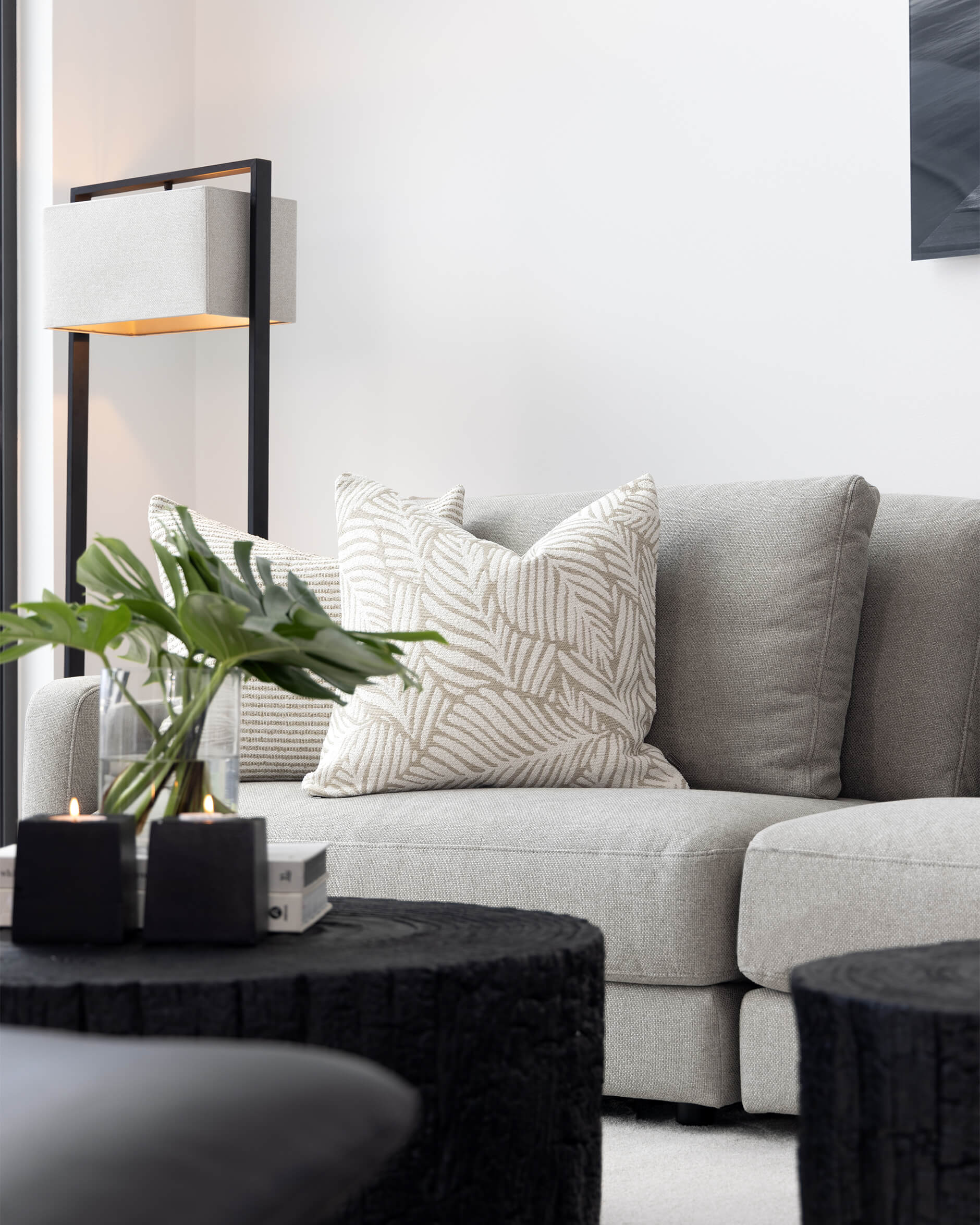 Nomad Leaf kuddfodral natural