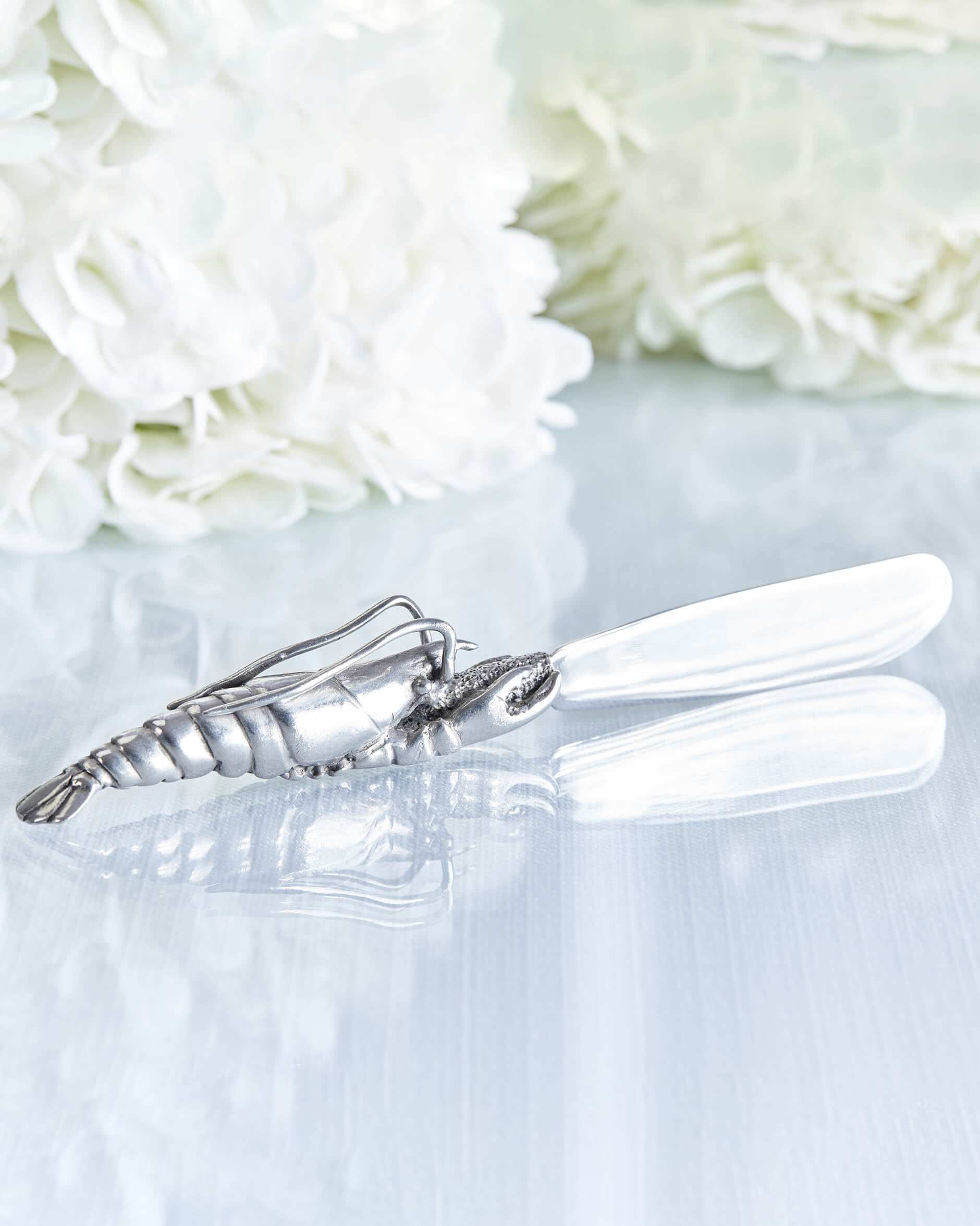 Smørkniv Räka Tinn